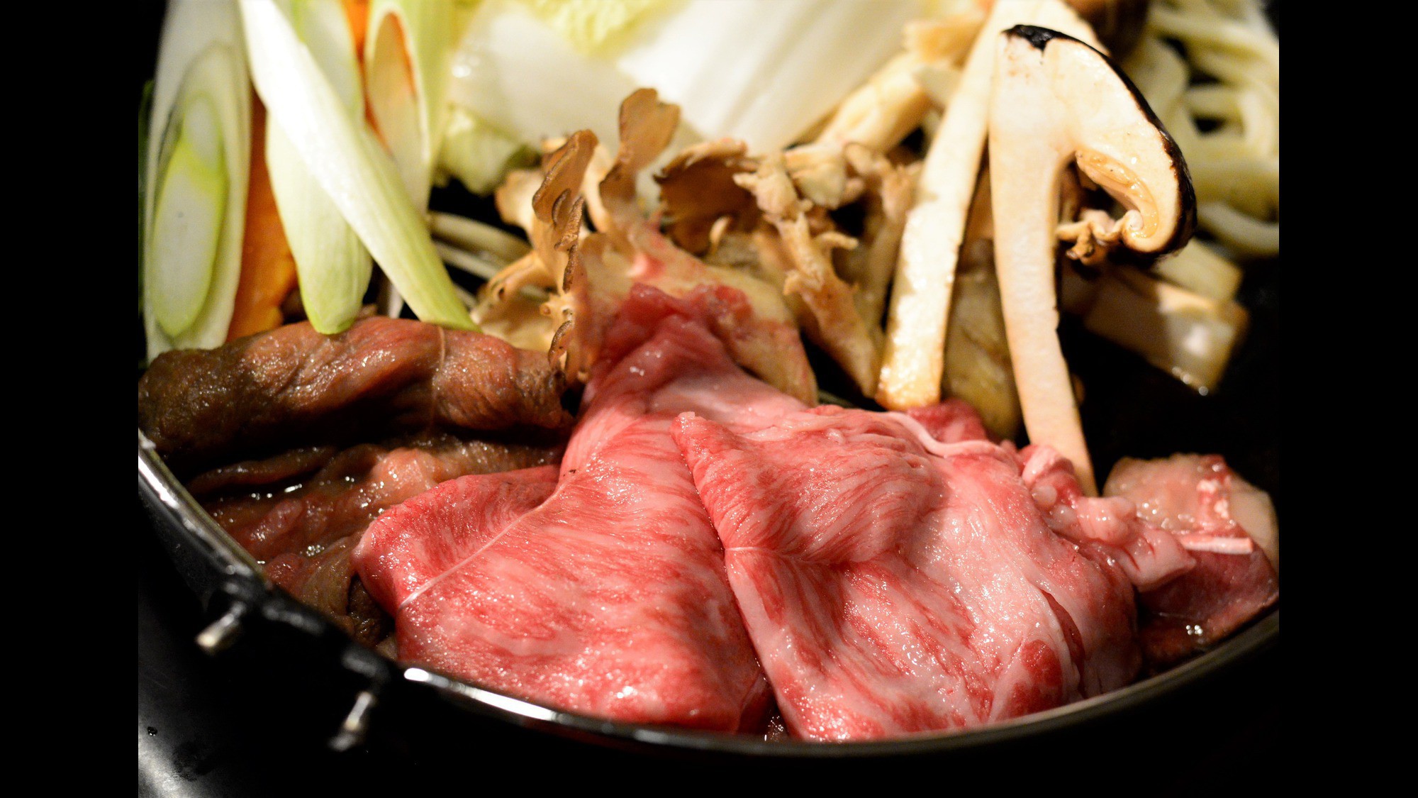鳥取和牛のすき焼きプラン♪お肉は一人150g