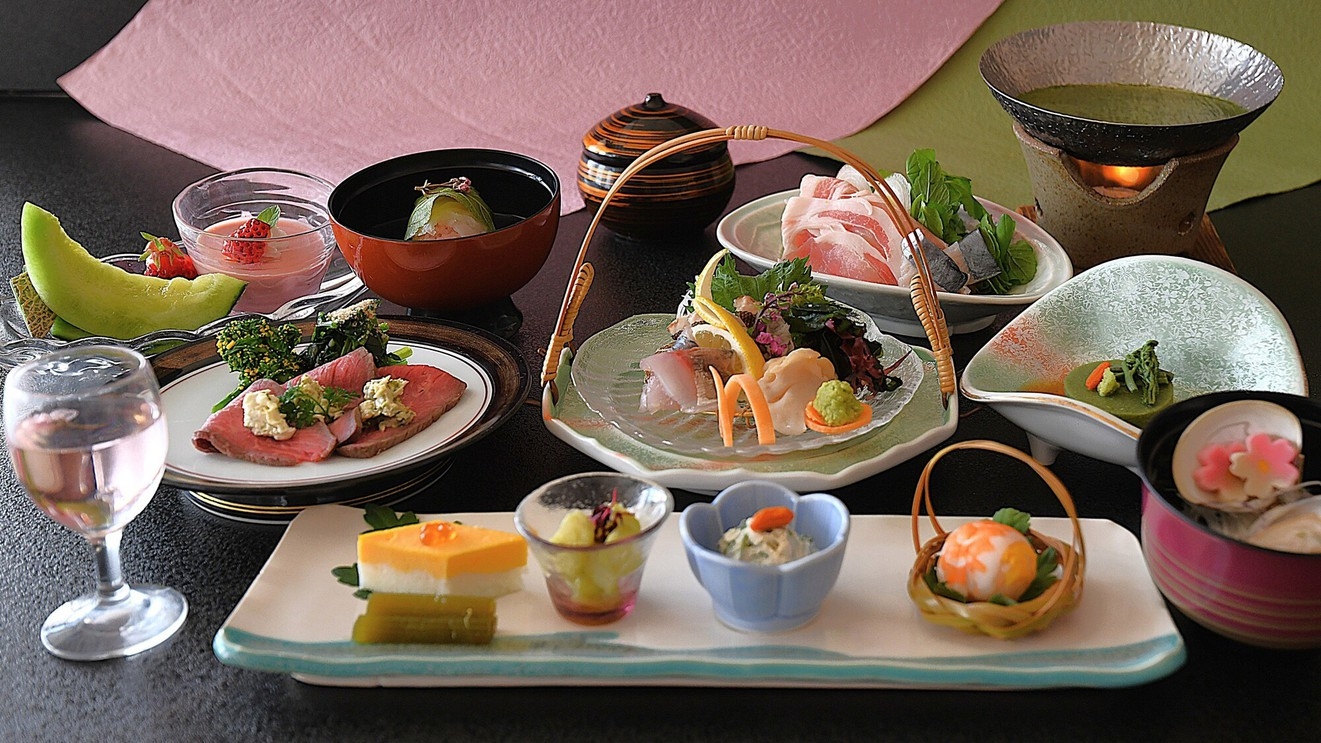 春味覚！日本海の旬魚と鳥取県産牛を愉しむ「芽吹きの美食」会席プラン