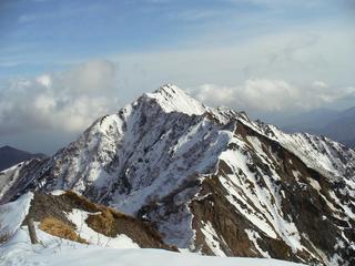 初冠雪剣ヶ峯