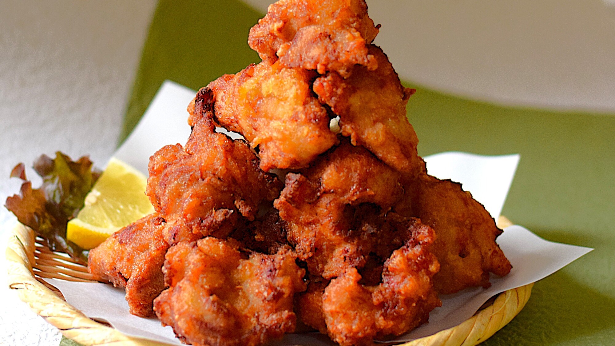 大山どり唐揚げタワー