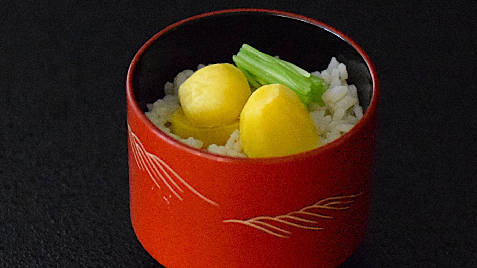 2025年秋会席　栗御飯