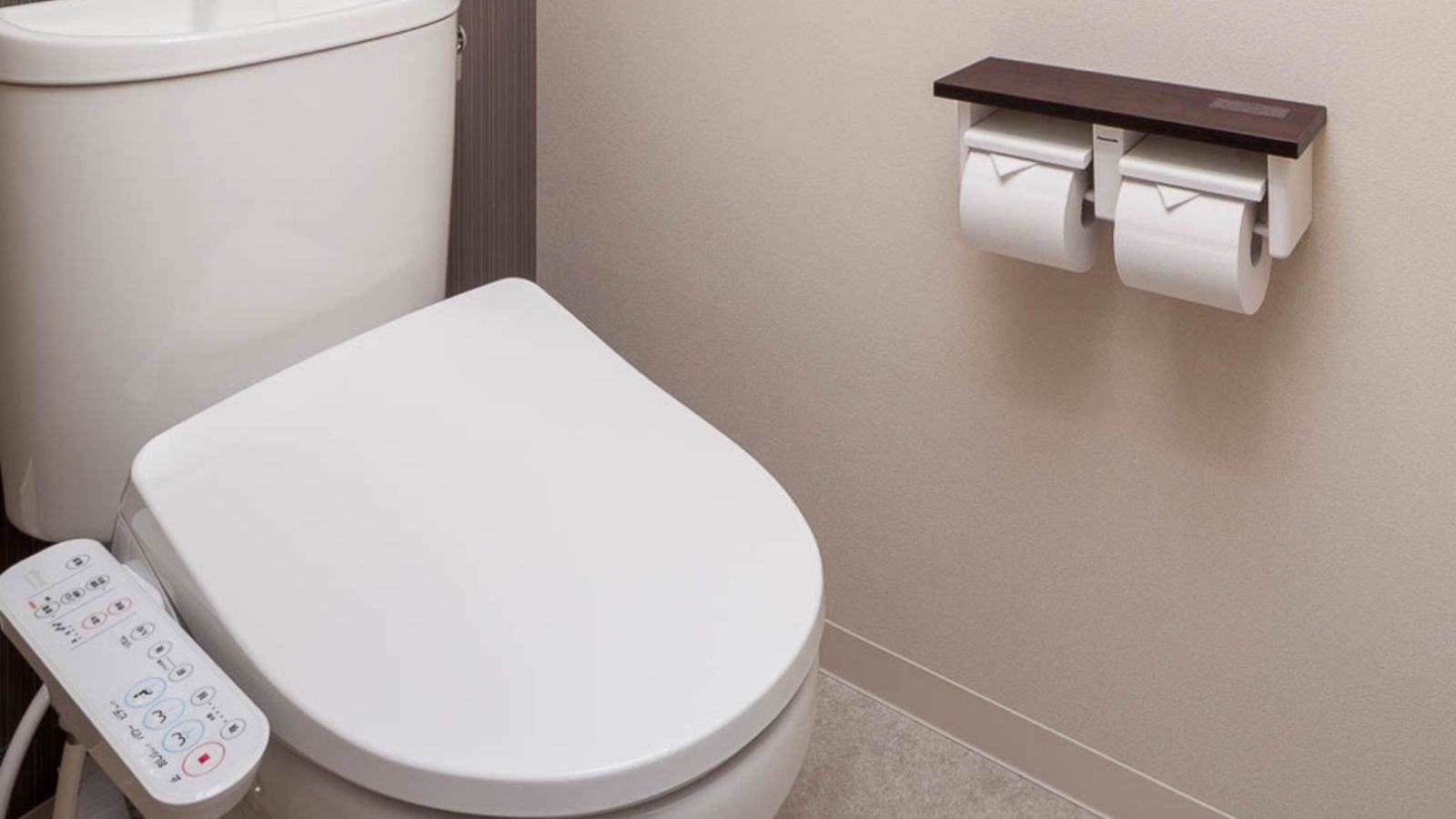 【201～1201号室】温水洗浄機能付きトイレを完備