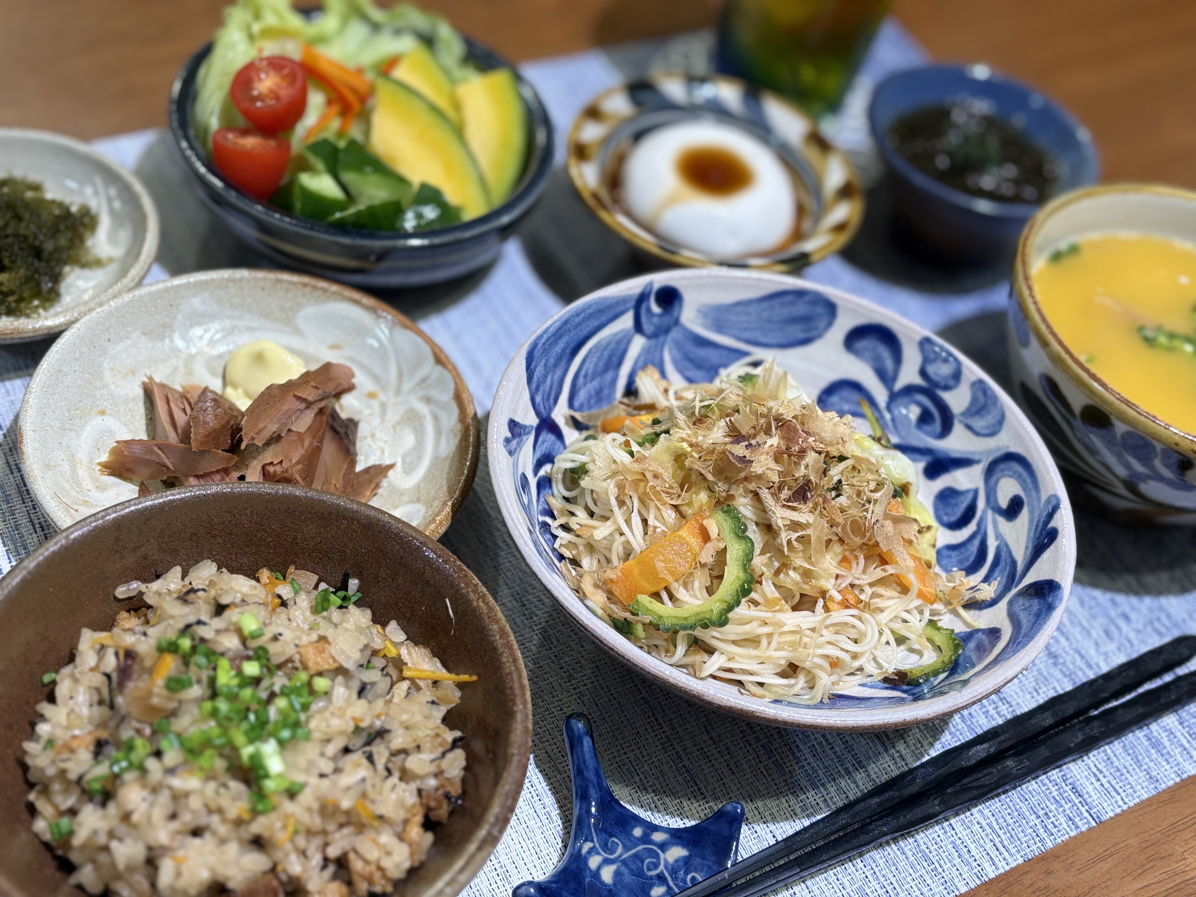 夕食の一例