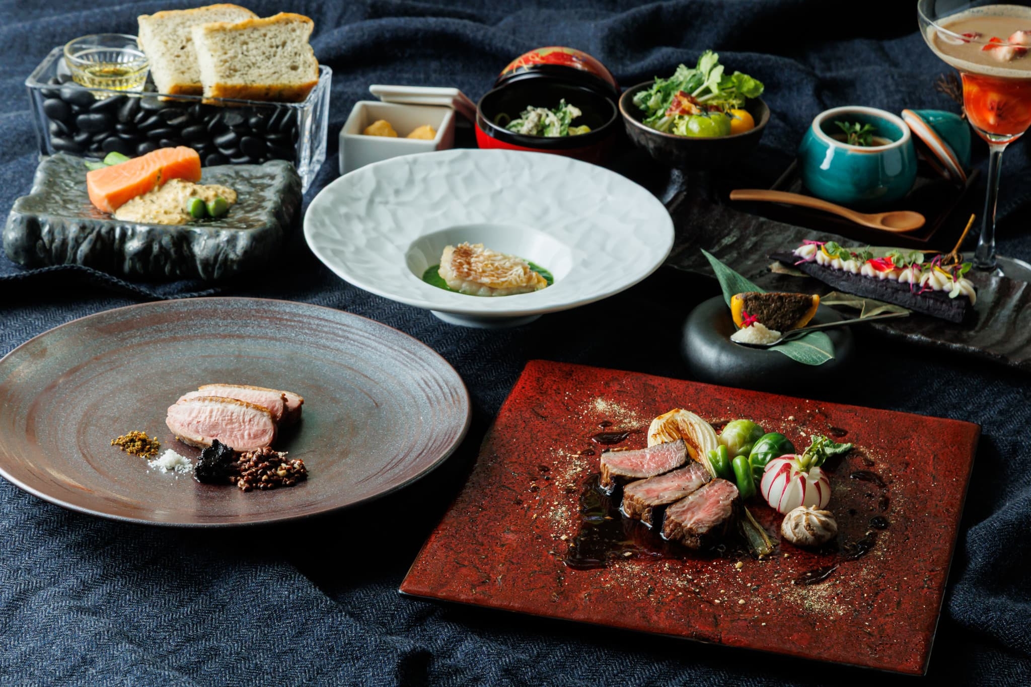 【直前予約 限定】【夕朝2食付き】直前限定の価格！　奈良の食材たっぷりシェフお任せフレンチフルコース