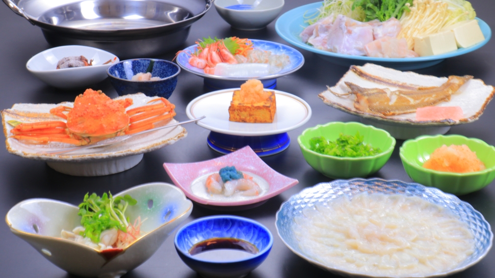 【ふぐ★スタンダード】ふぐの旨さをしっかり！ふぐ会席コース（1泊２食付）