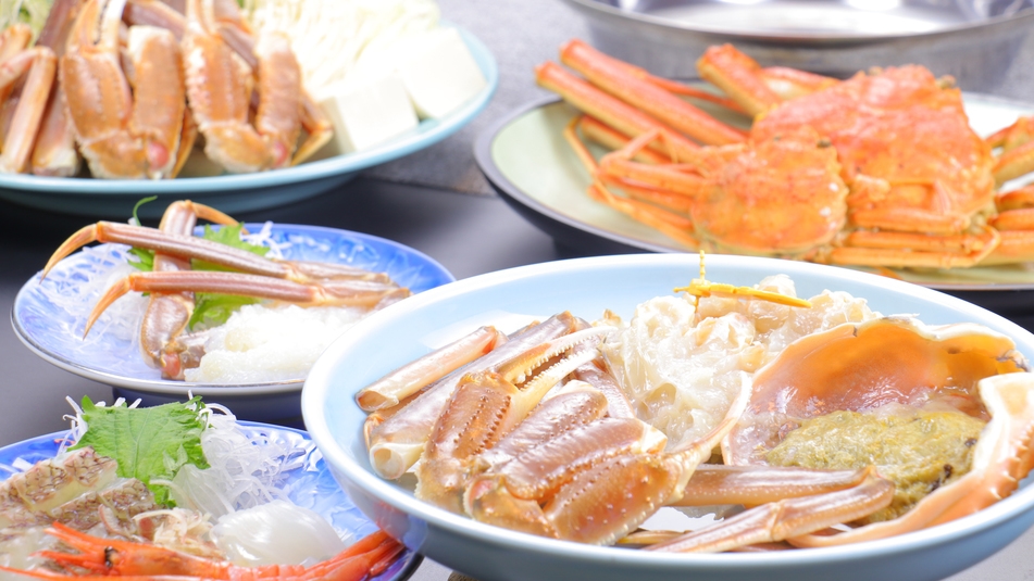 【若狭の冬味覚を網羅！】カニ豪華フルコース会席（１泊２食付）