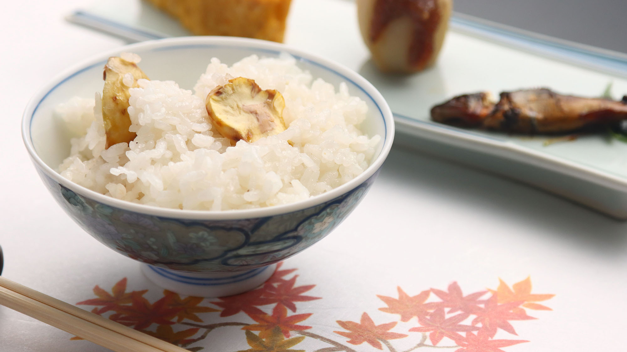 お食事イメージ-栗ご飯-