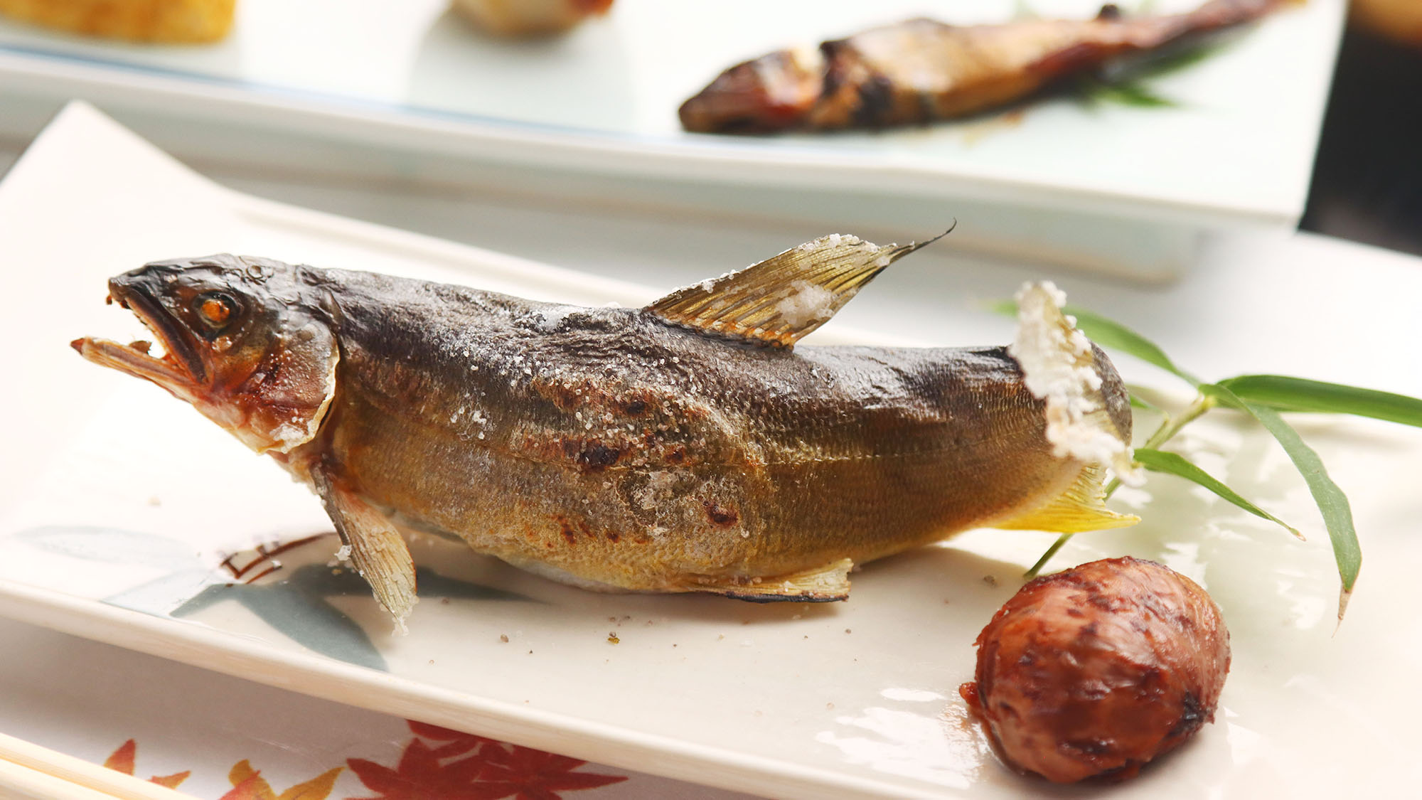 お食事イメージ-子持ち鮎-