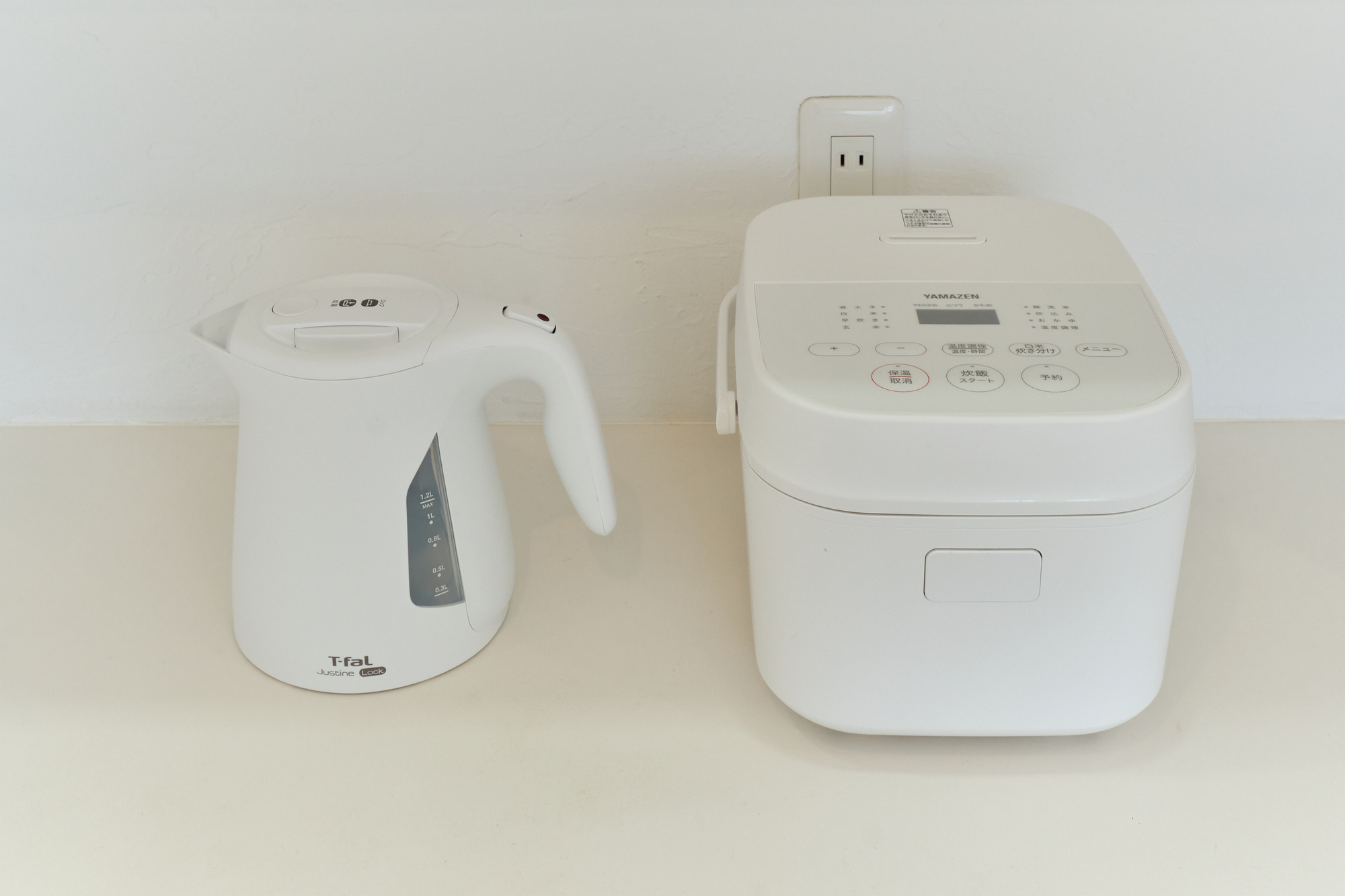 ケトル、炊飯器