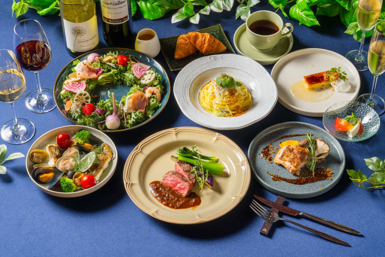 【連泊限定】林音まるごと満喫 “THE RINNE DINNER” コースプラン（1泊2食付）