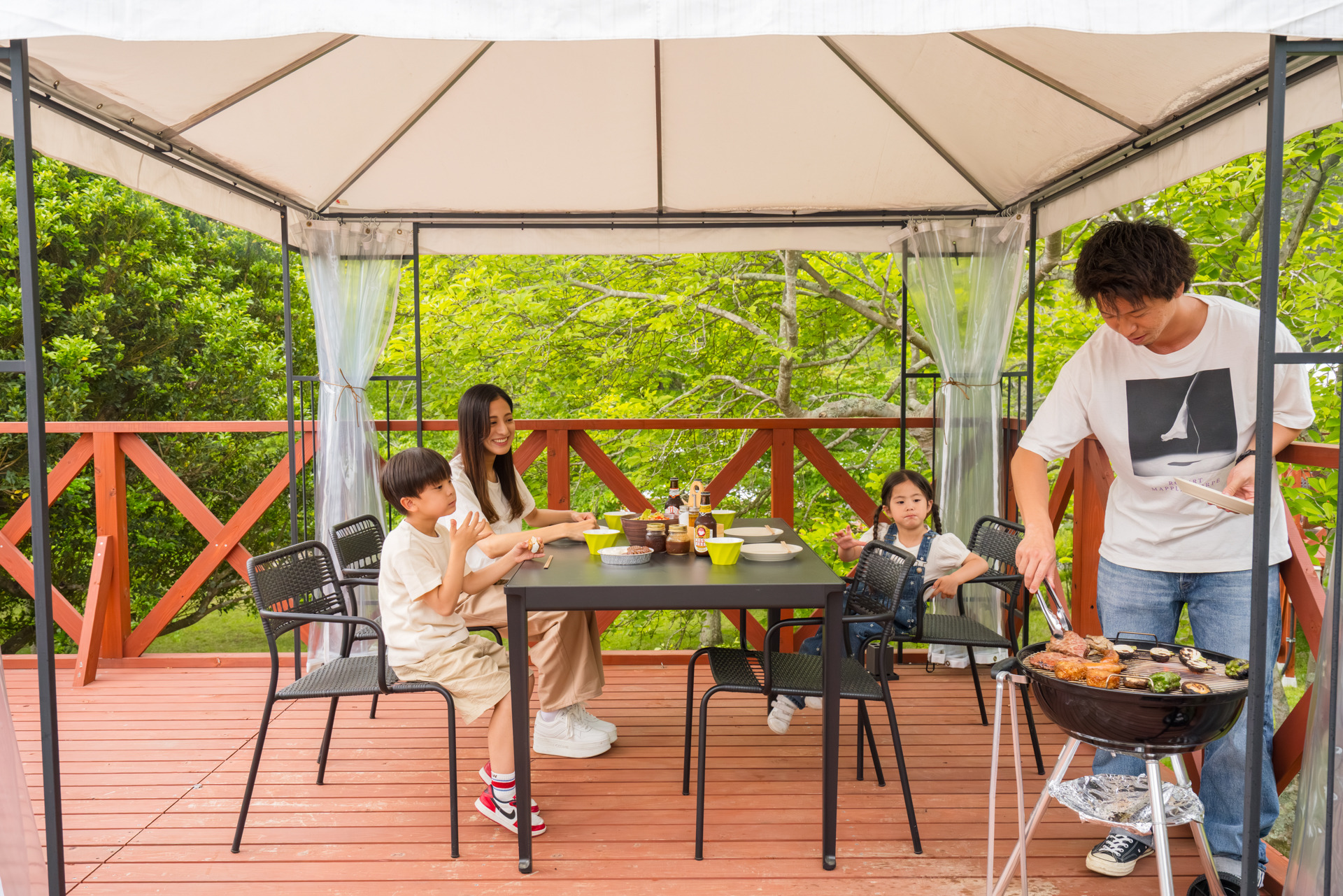 グランピングBBQ