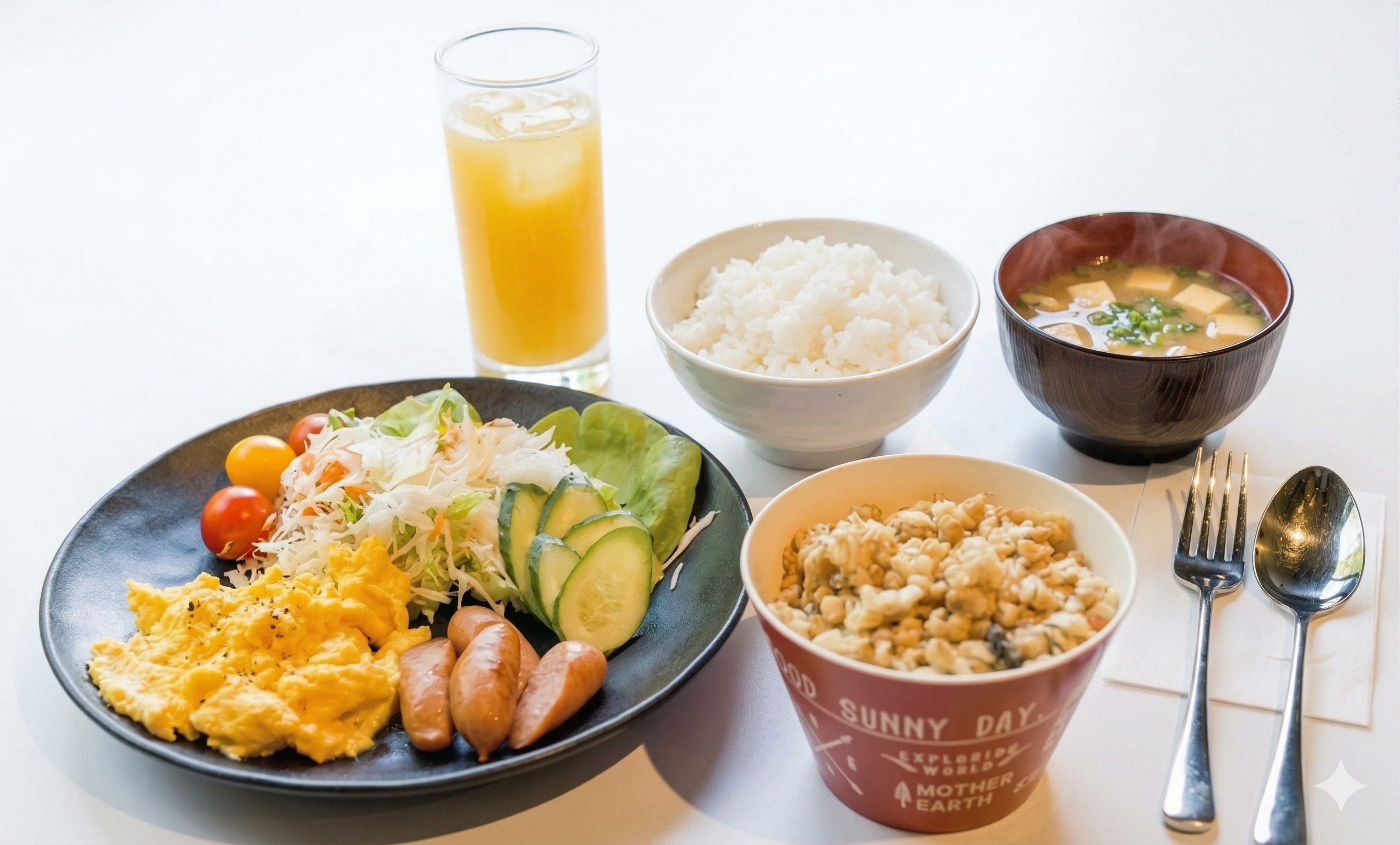 朝食一例