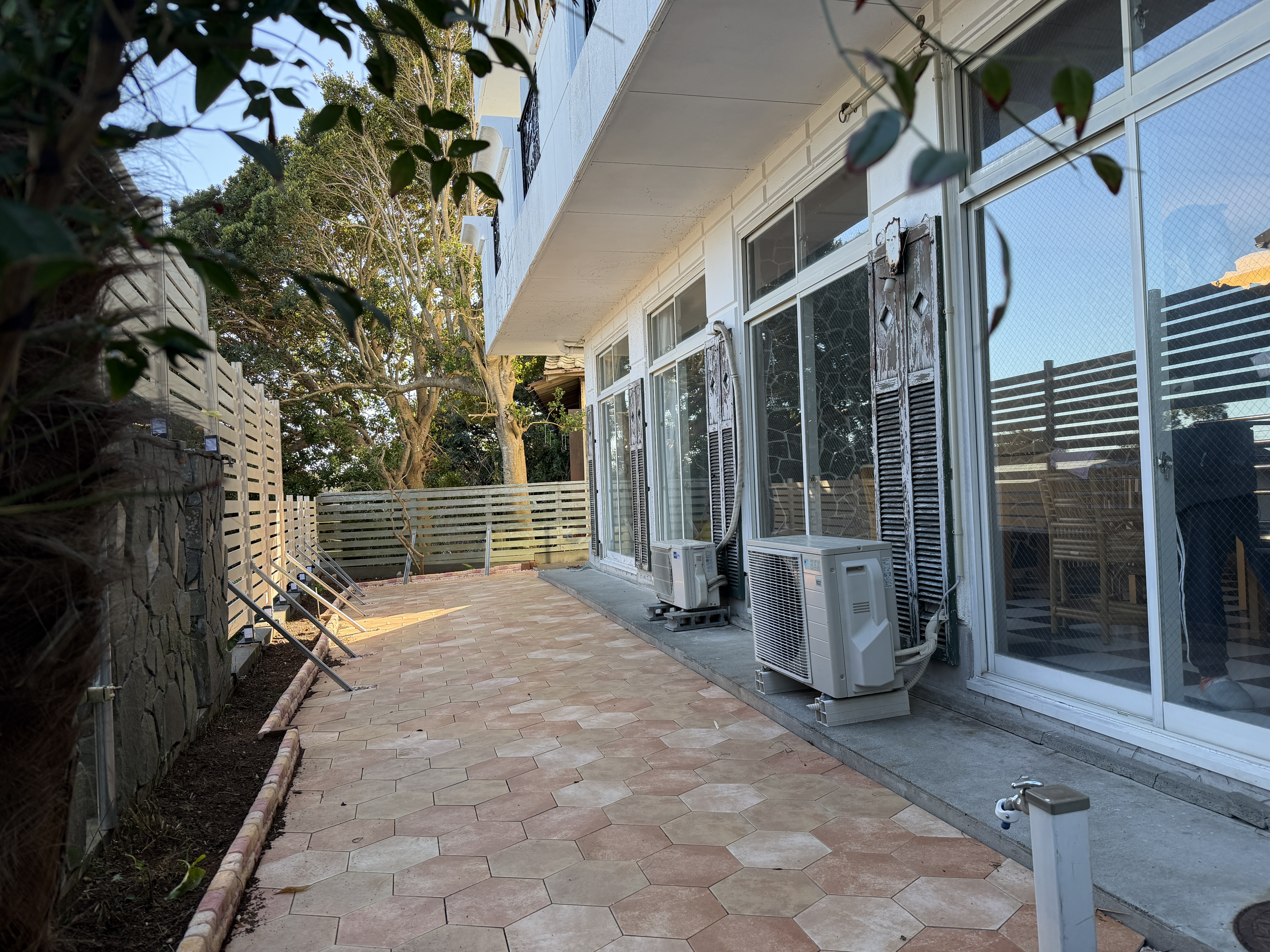 ファミリールーム　テラス