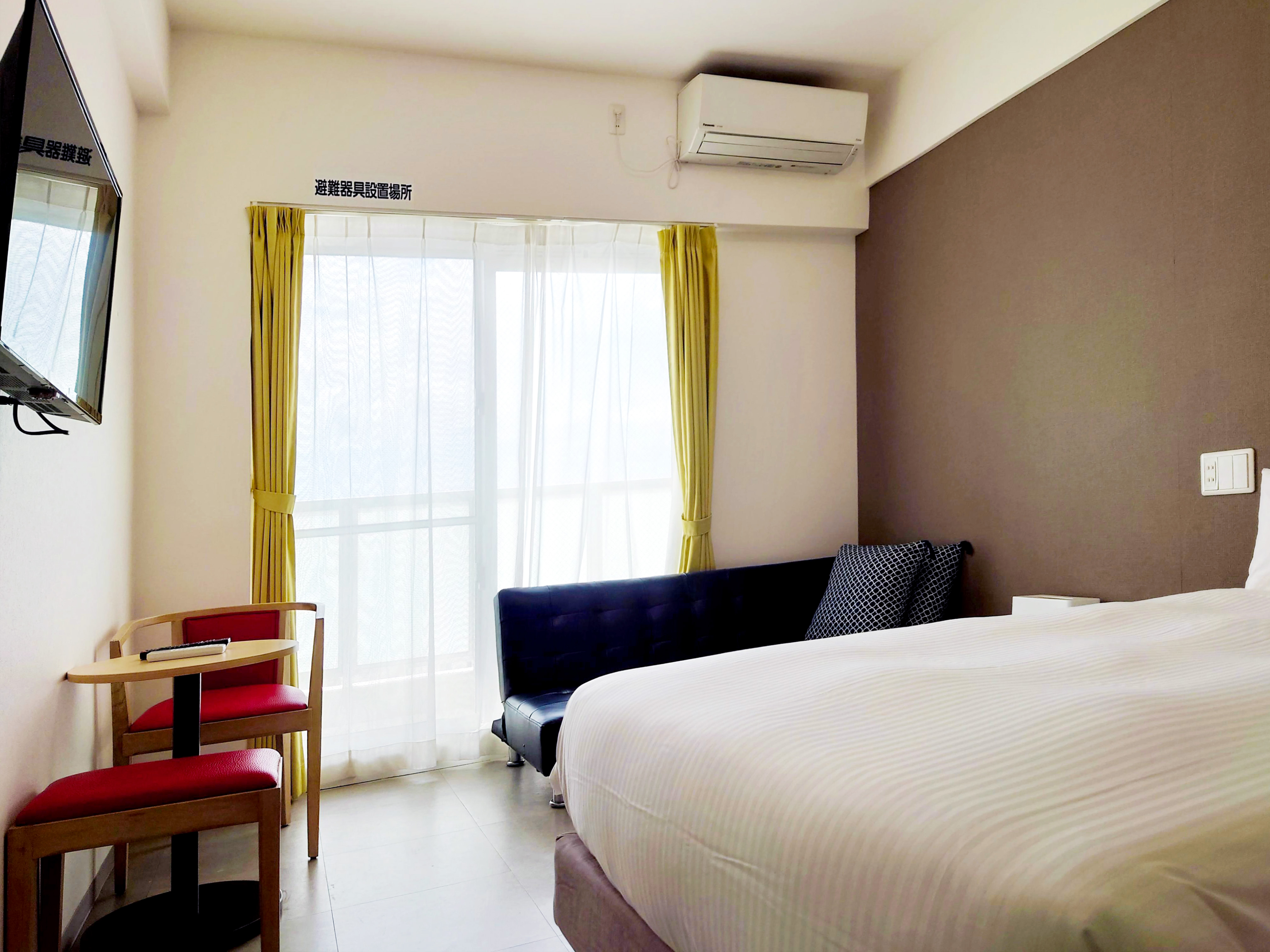 【禁煙】ダブルルーム（ソファ付き）/20㎡