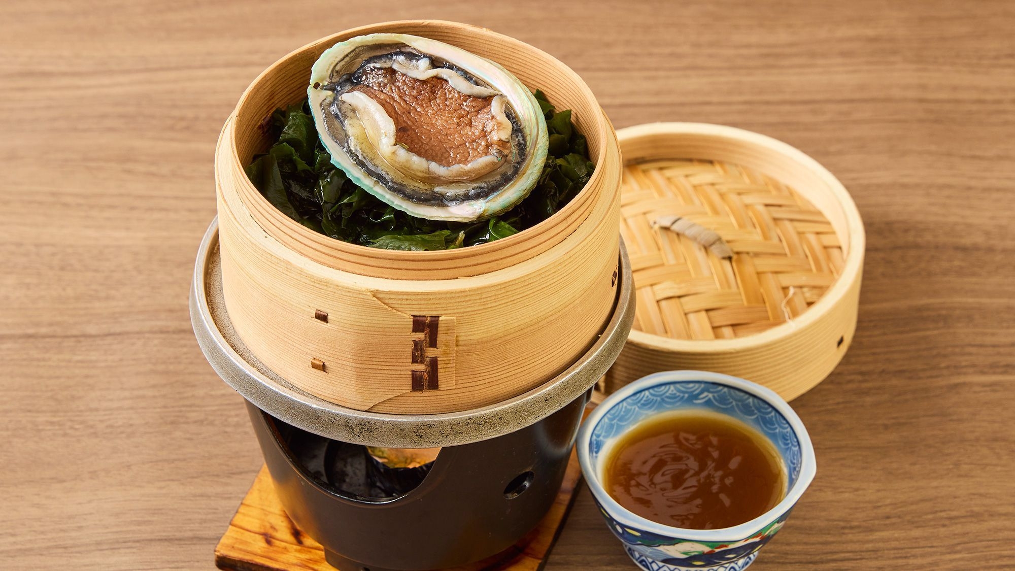 【事前決済限定】30日前までのご予約で「あわびのせいろ蒸し」付きプラン　＜11〜3月＞