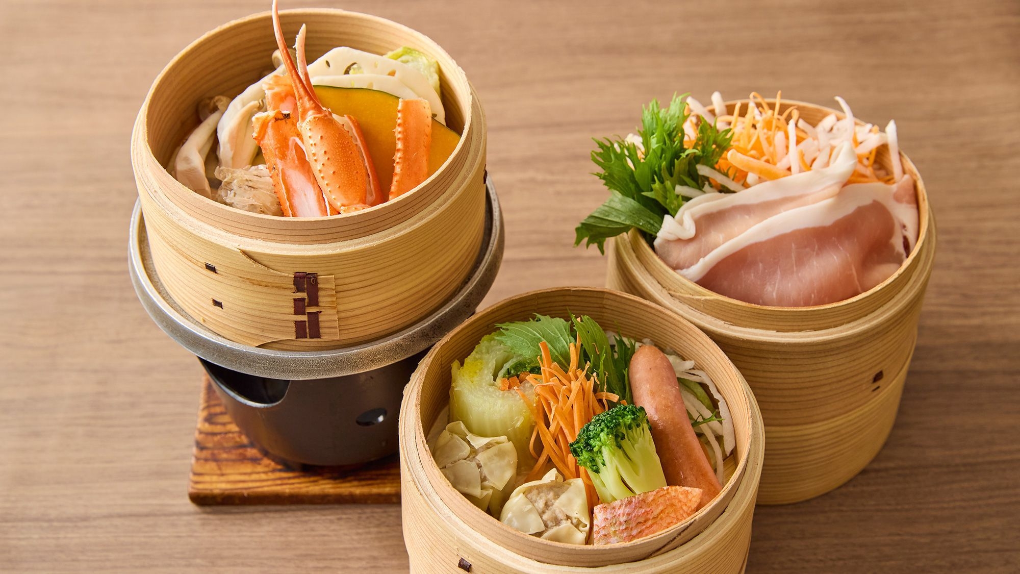 「乾杯生ビール1杯」付き！蟹料理も食べ放題　ロイヤルビュッフェプラン　＜11〜3月＞