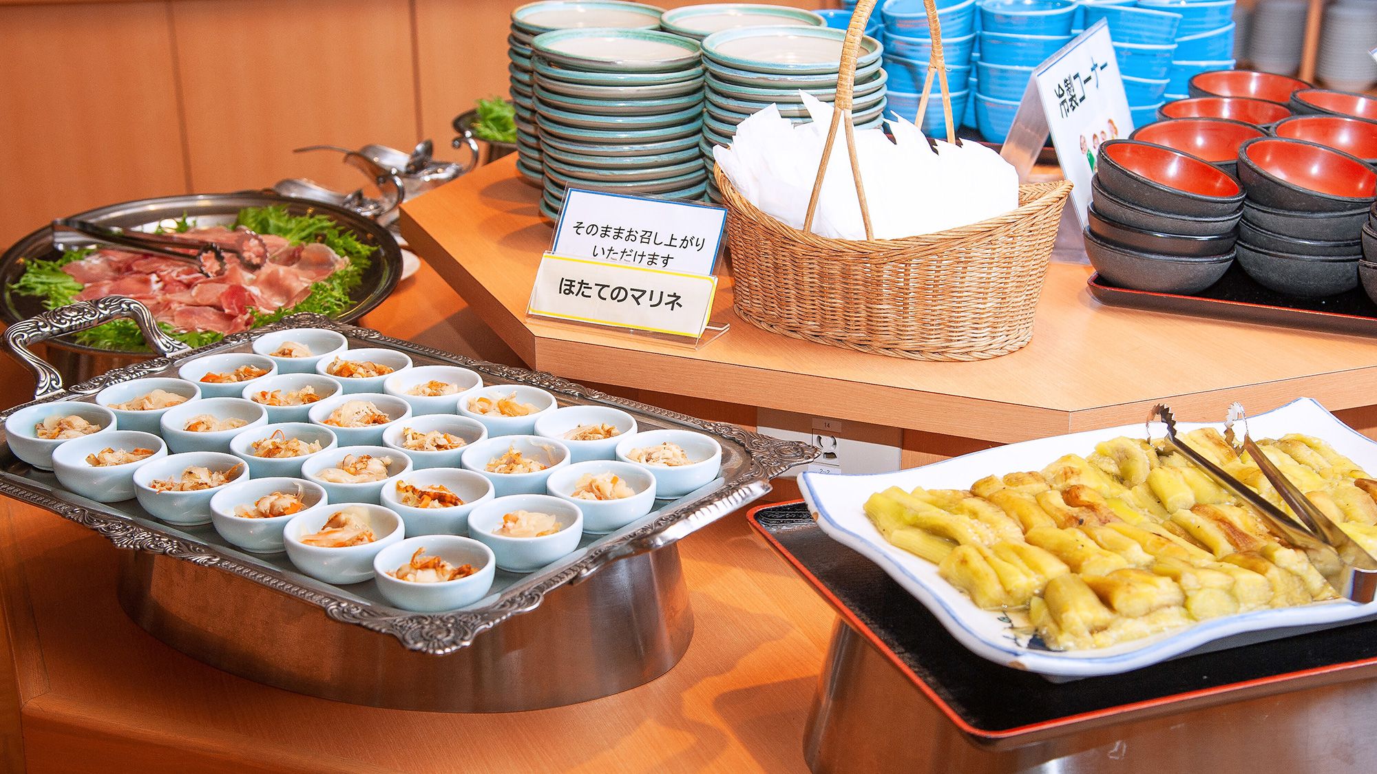 〇夕食バイキング　※イメージ