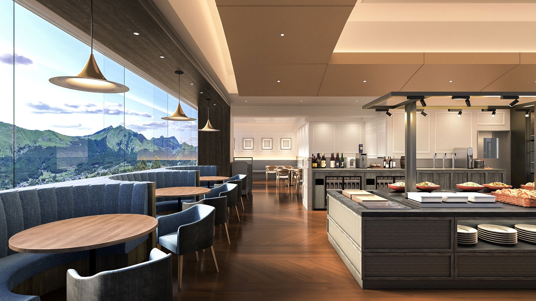 【1泊2食付】阿蘇の絶景と静寂を楽しむ大人の温泉リゾート 基本バイキングプラン