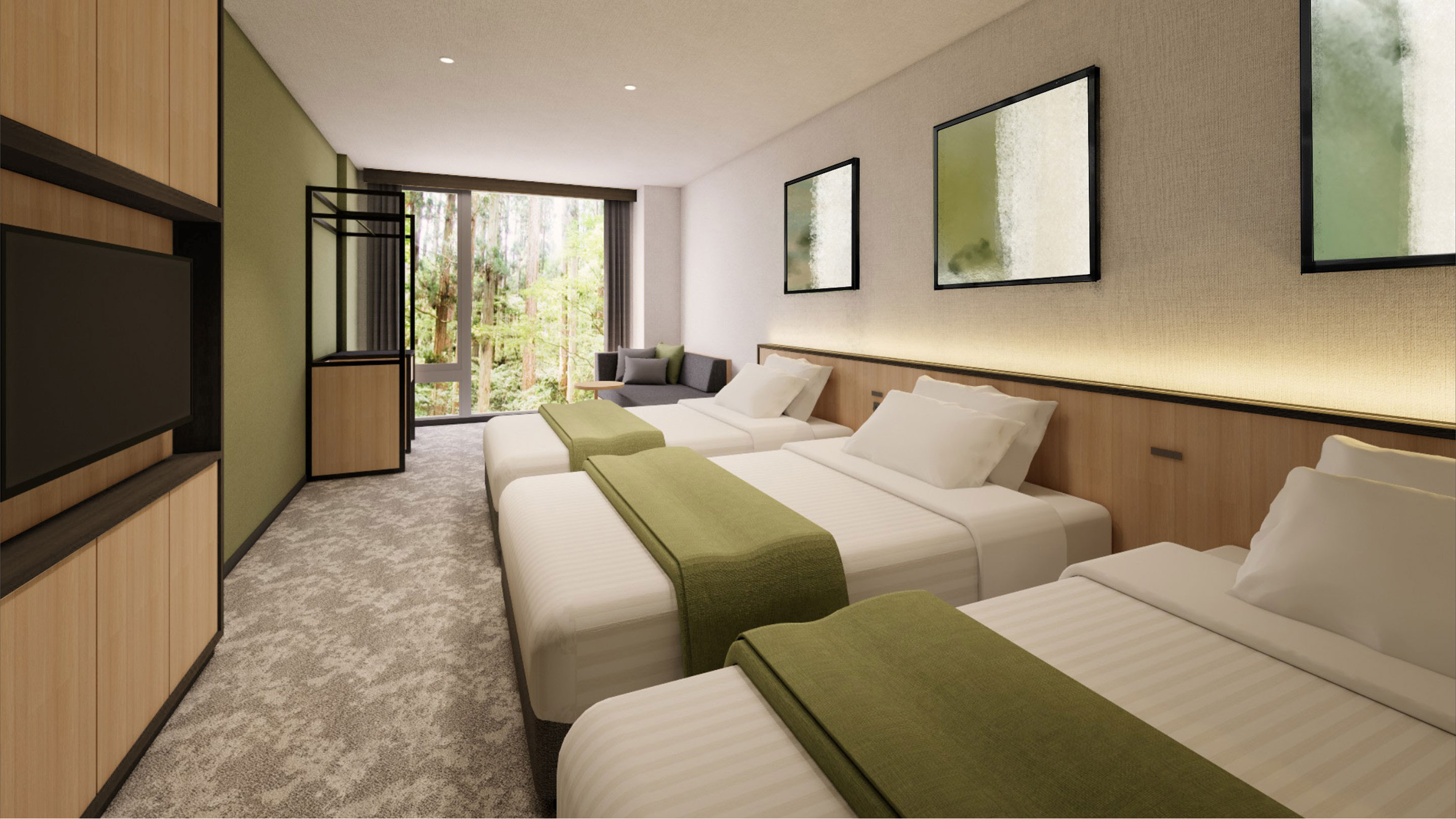 【禁煙】スタンダードトリプル シャワーのみ※イメージ