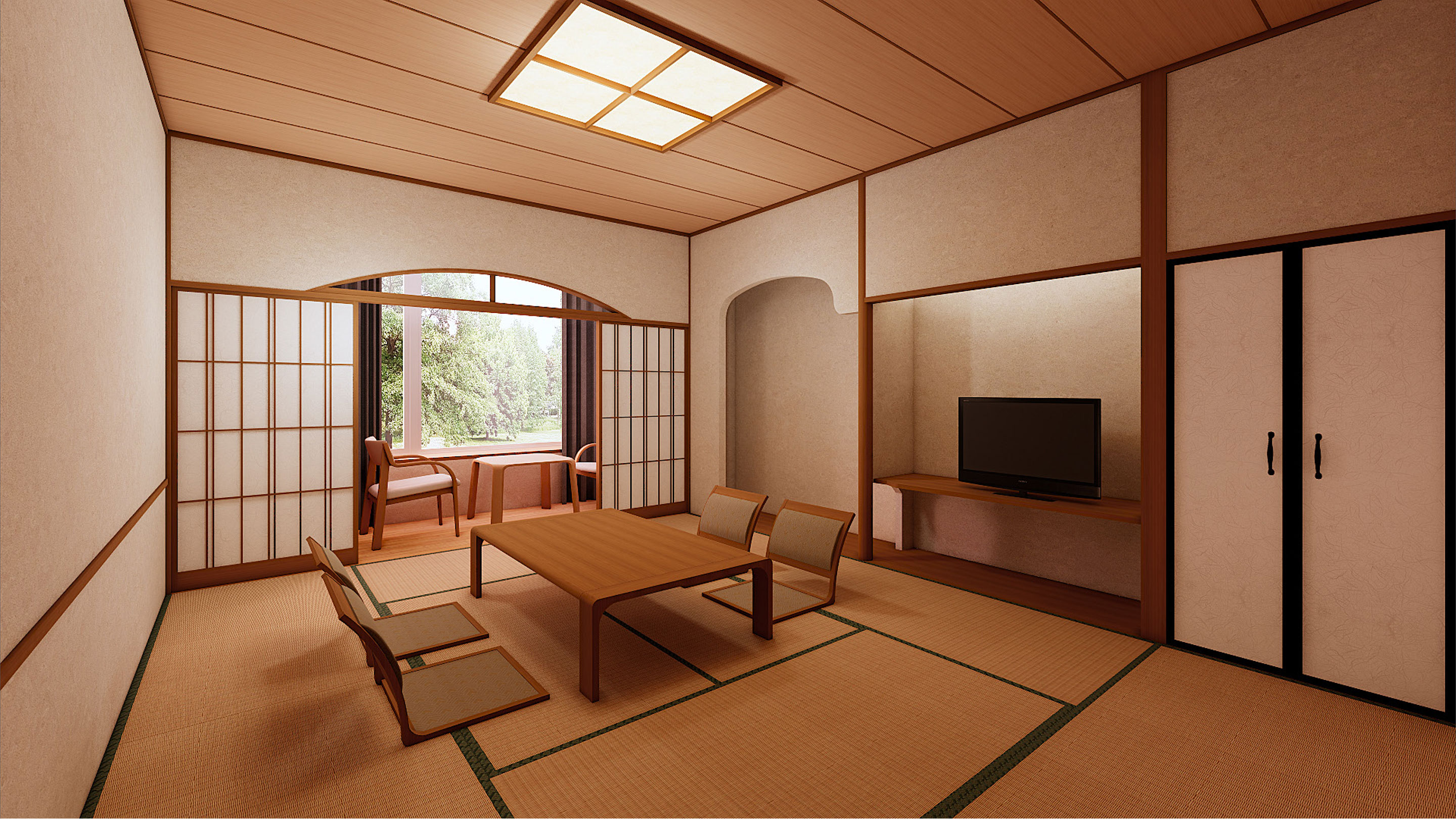 【禁煙】スタンダード和室10畳 内風呂あり※イメージ