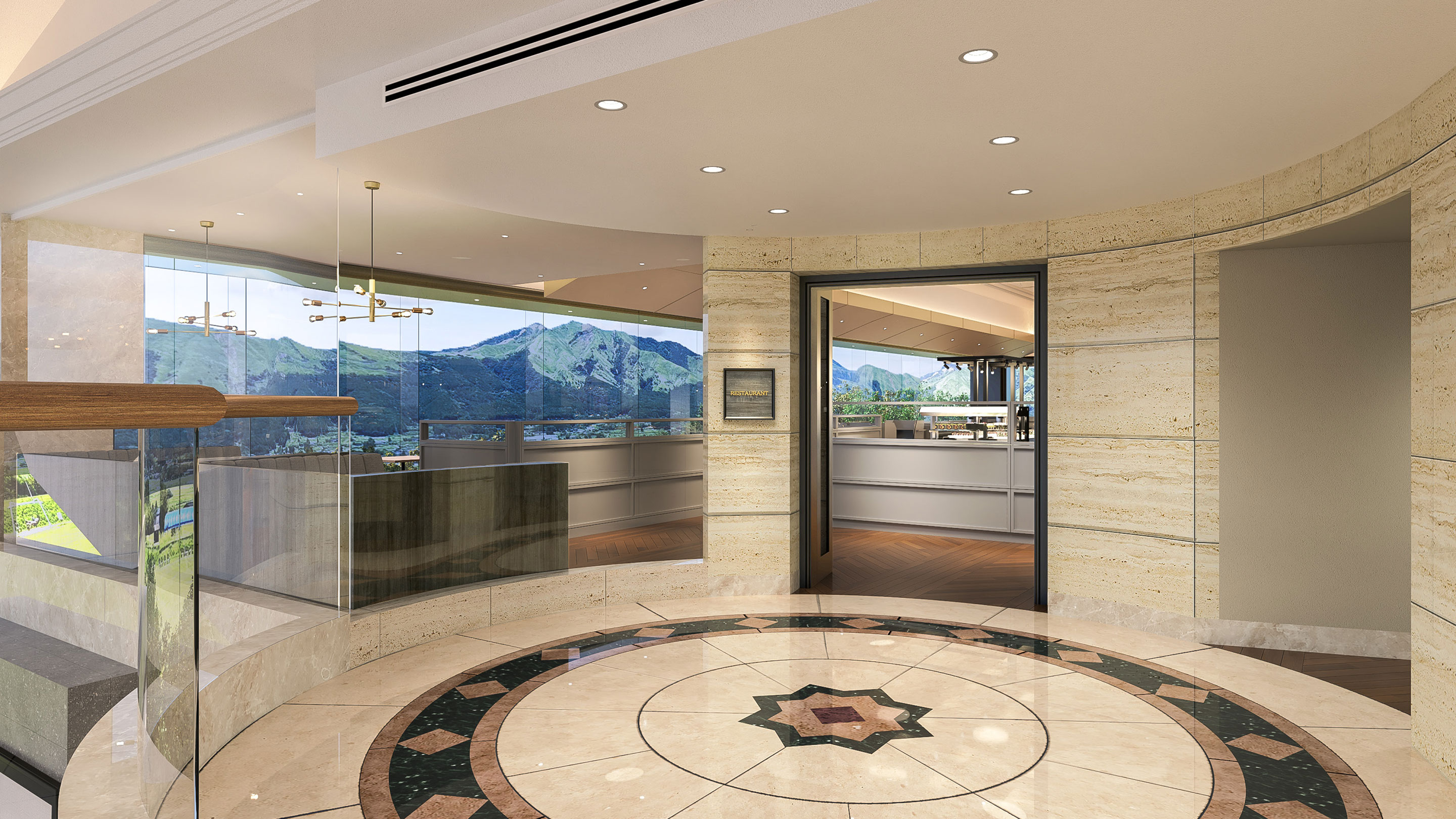 レストラン入口※オープン後イメージ