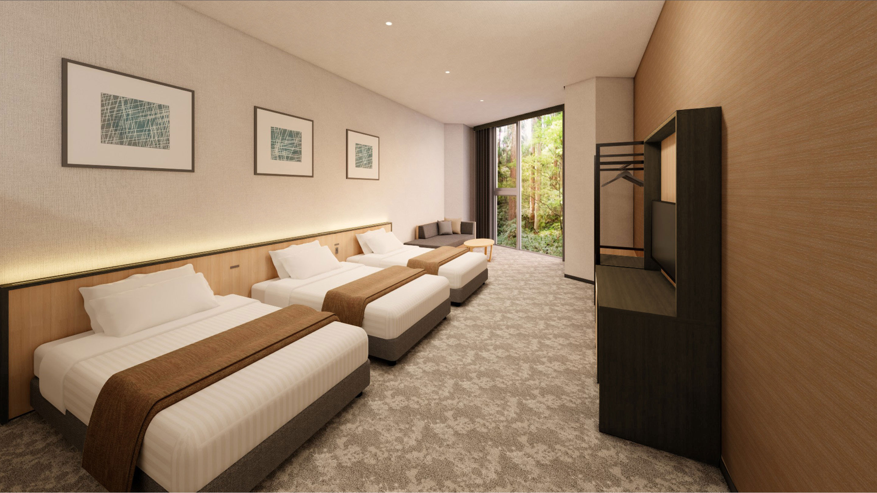 【禁煙】スーペリアトリプル 内風呂あり※イメージ