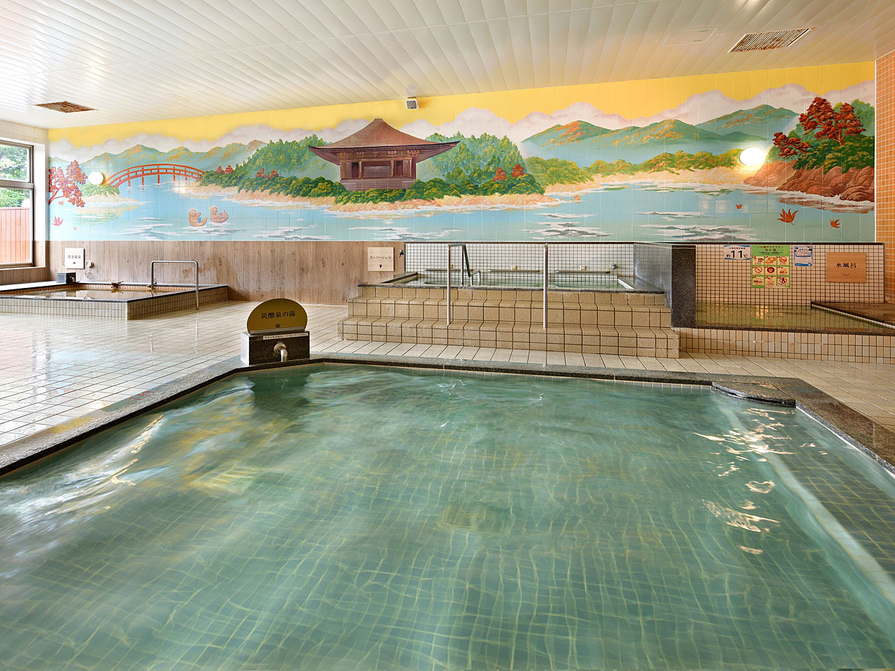 男性浴場 ペンキ絵