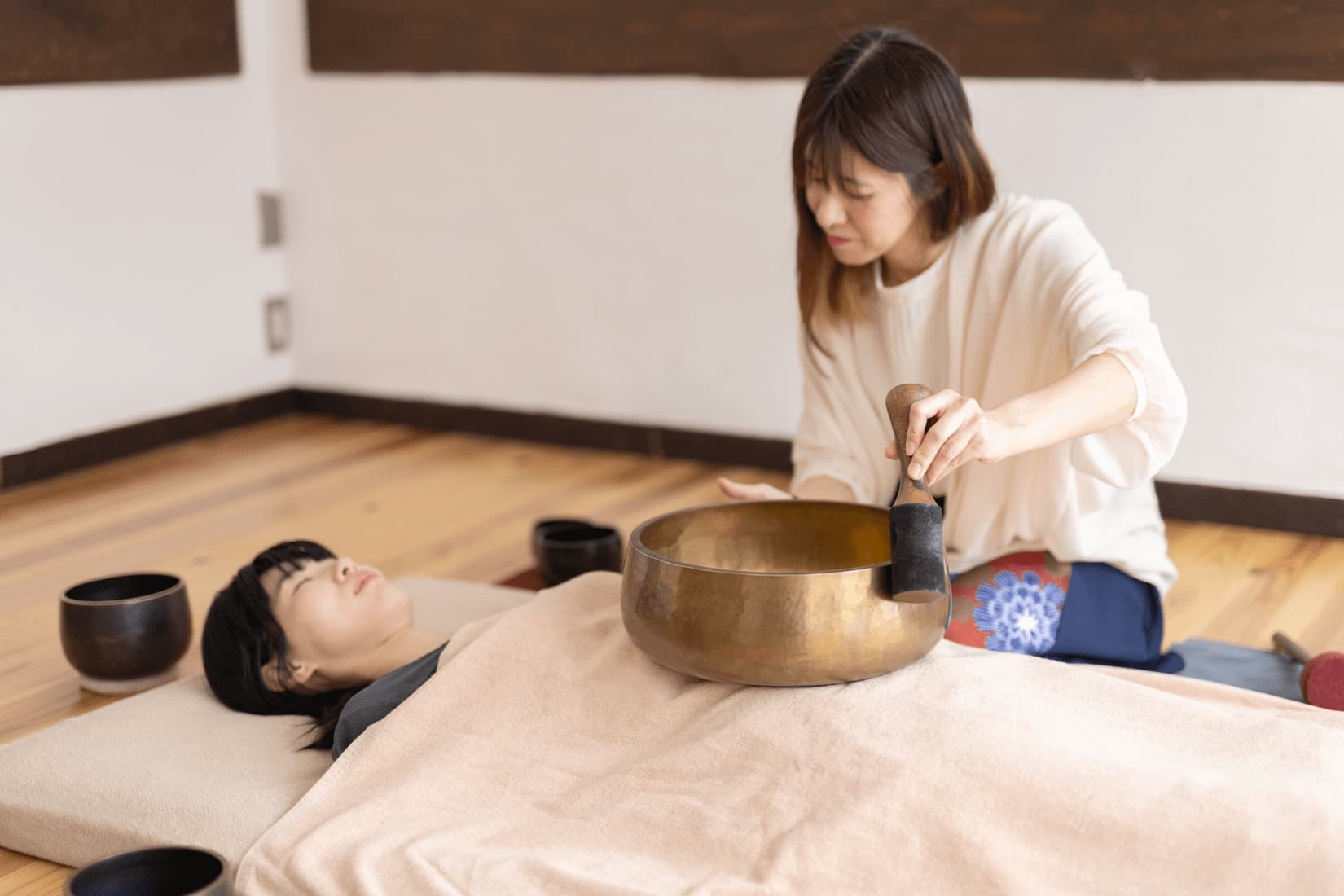 響きにととのい、旬を味わう特別滞在  — おりんのサウンドバス × 特選夕食コース付 —