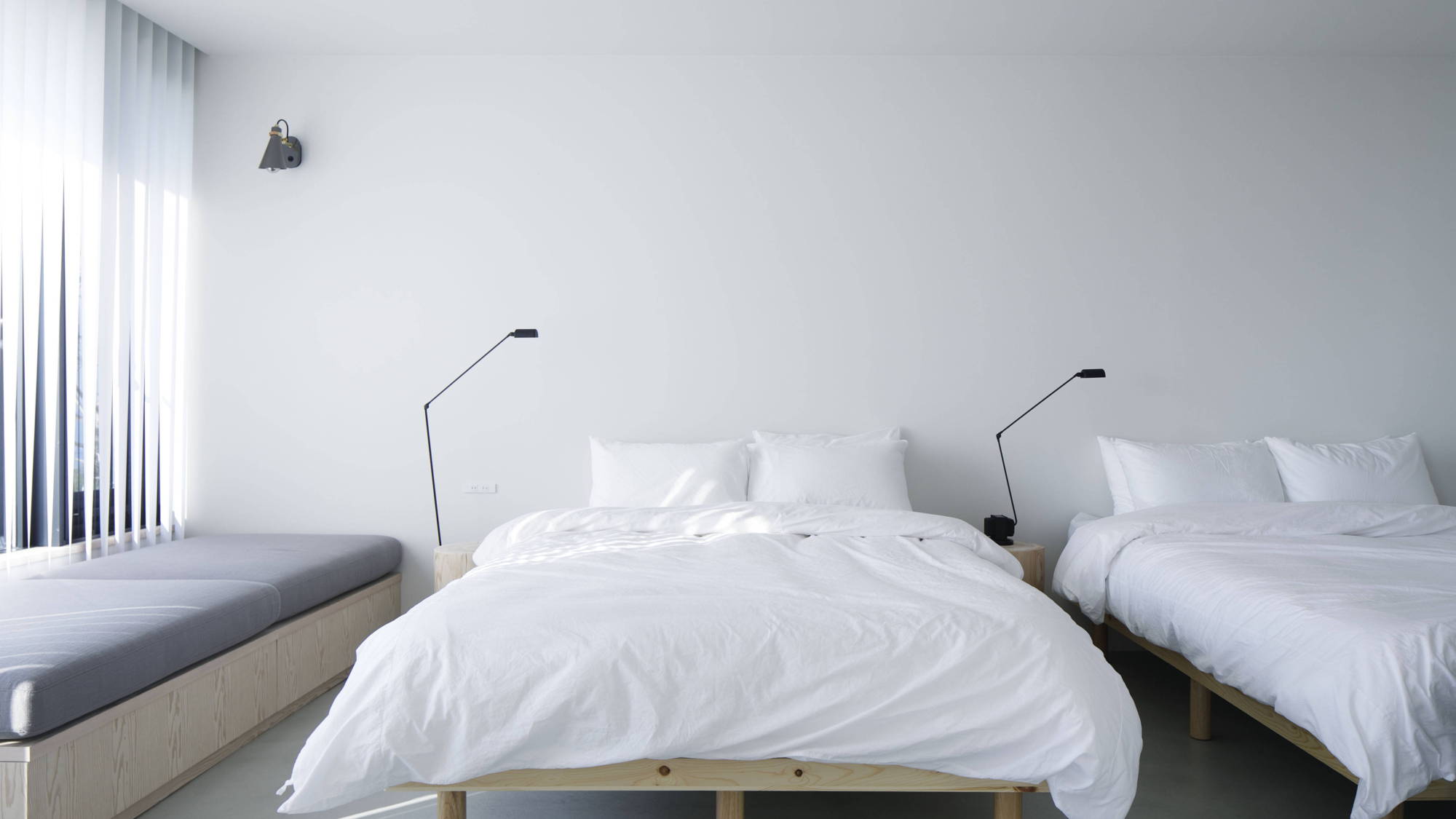 F_HUT：ベッドルーム