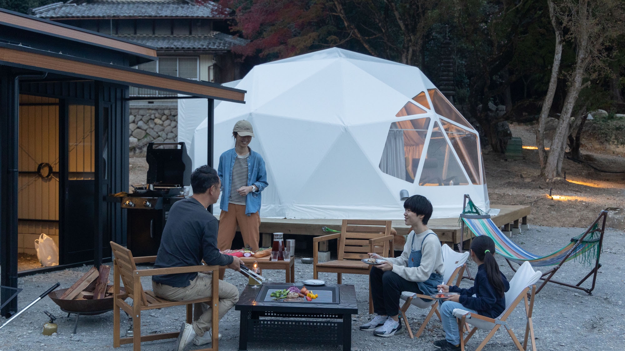 【人気No.1】地元厳選食材×里山BBQ★夕朝食付き定番プラン