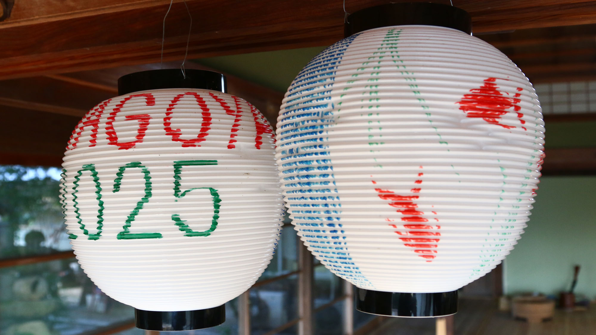 アクティビティ◆提灯作り完成作品*