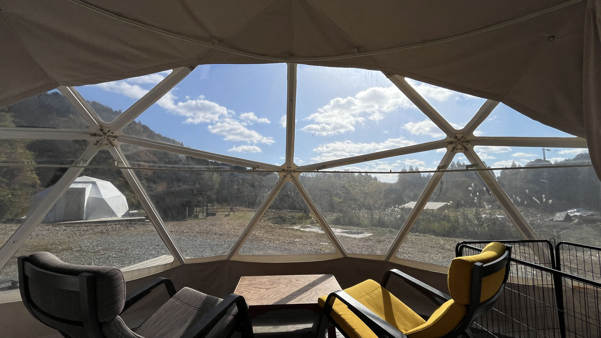 ドッグドームテント◆瑞浪の自然の中でゆっくりお過ごしください*