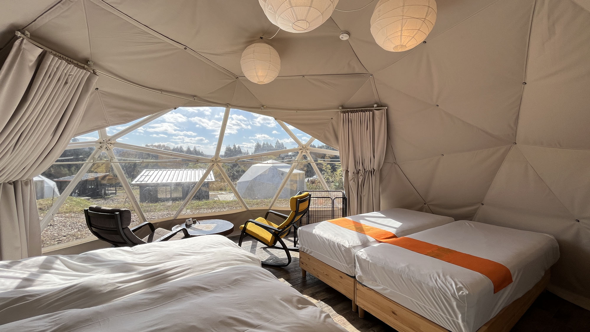 ドッグドームテント◆内装*