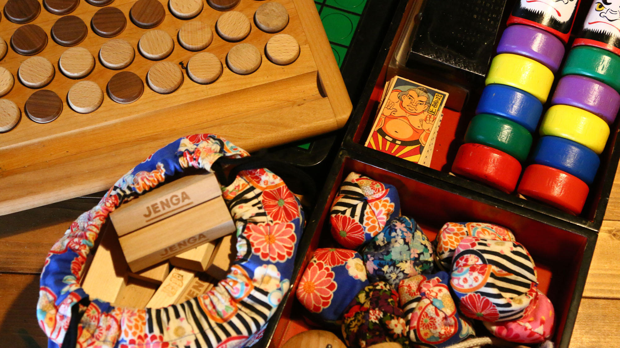 母屋◆昔ながらの遊びも*