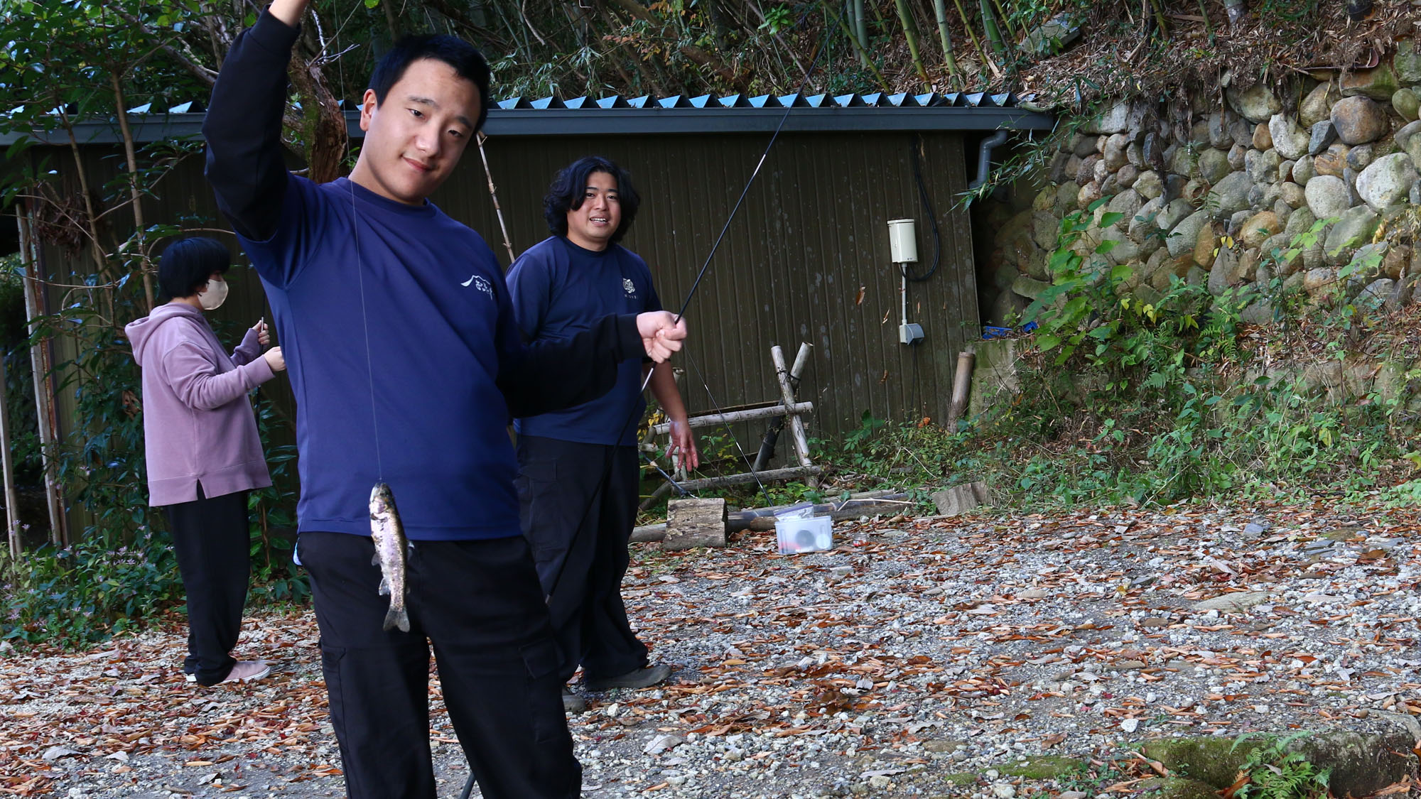 ニジマス釣り◆スタッフがサポートします！*