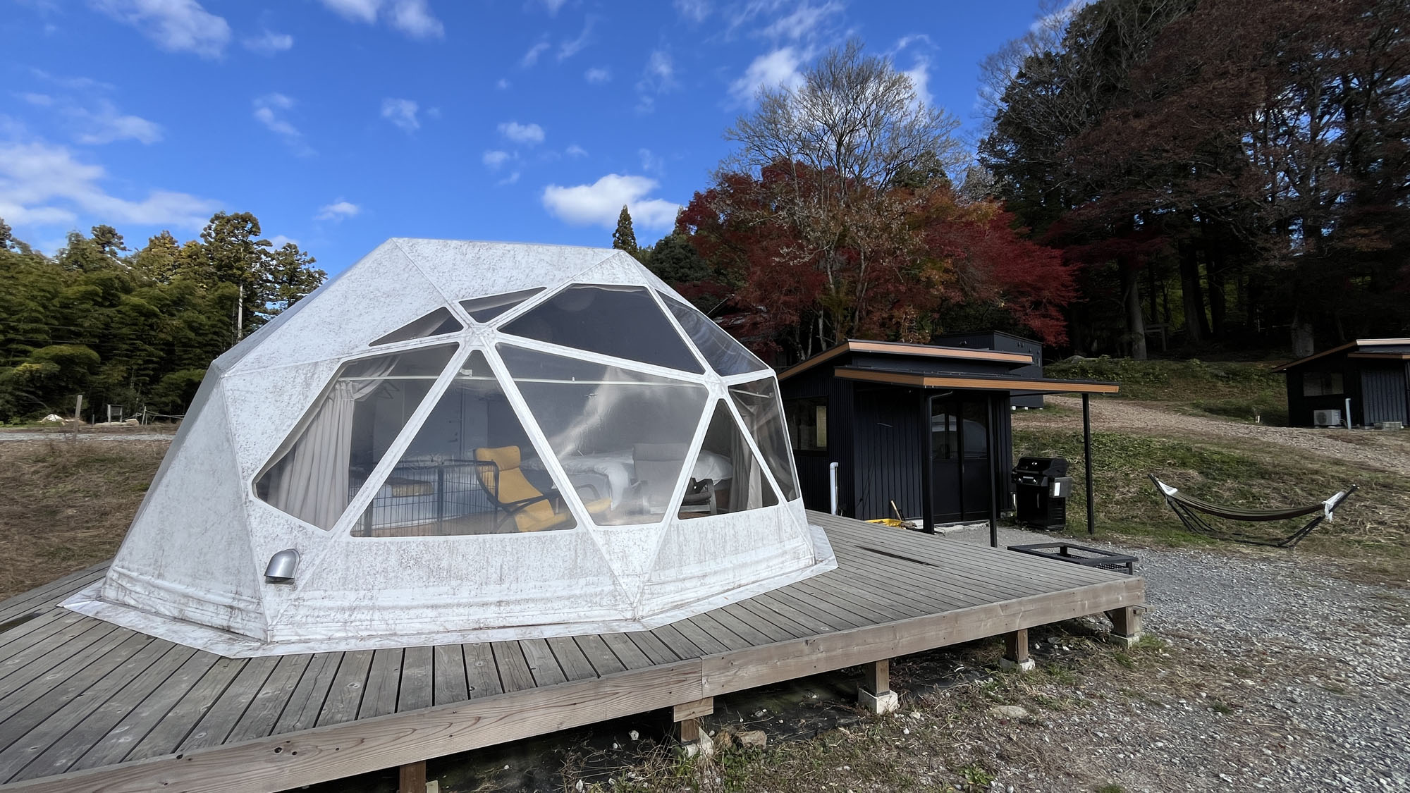 ドッグドームテント◆里山に囲まれています*