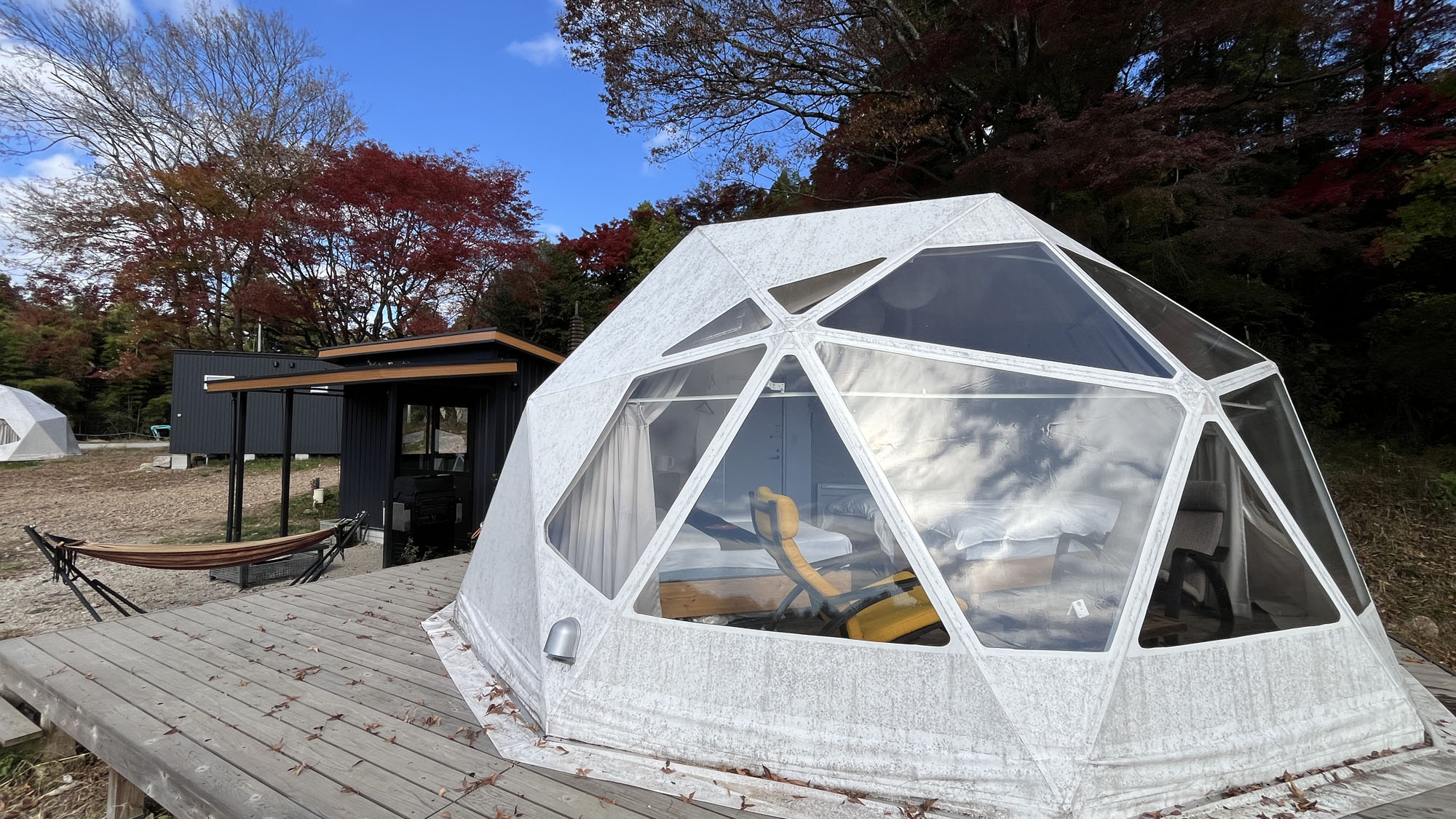 ドームテント◆里山に囲まれたテント*