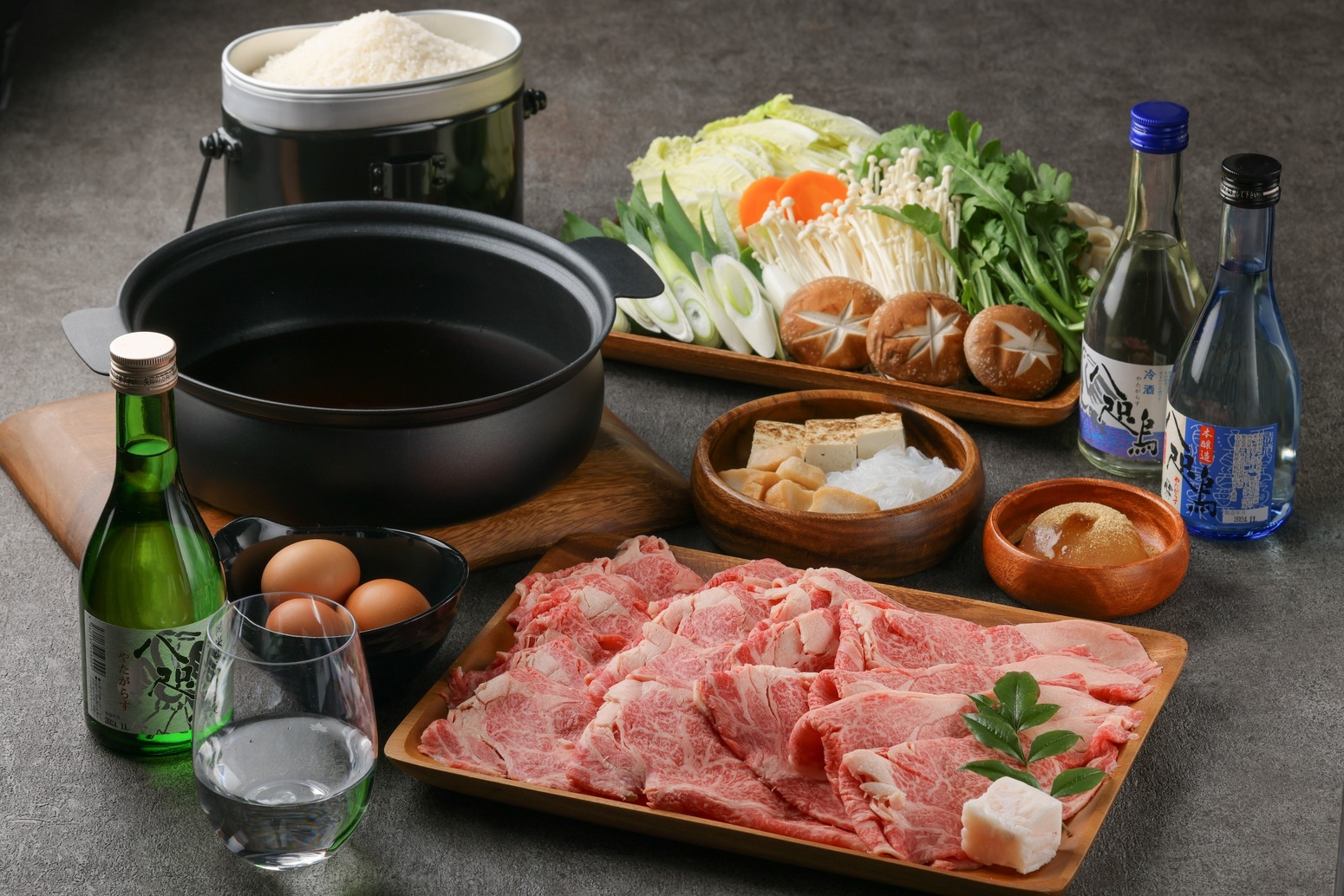 【１泊２食付】A5ランク大和牛すき焼きプラン　〜地元奈良で育った大和牛のすき焼きを堪能