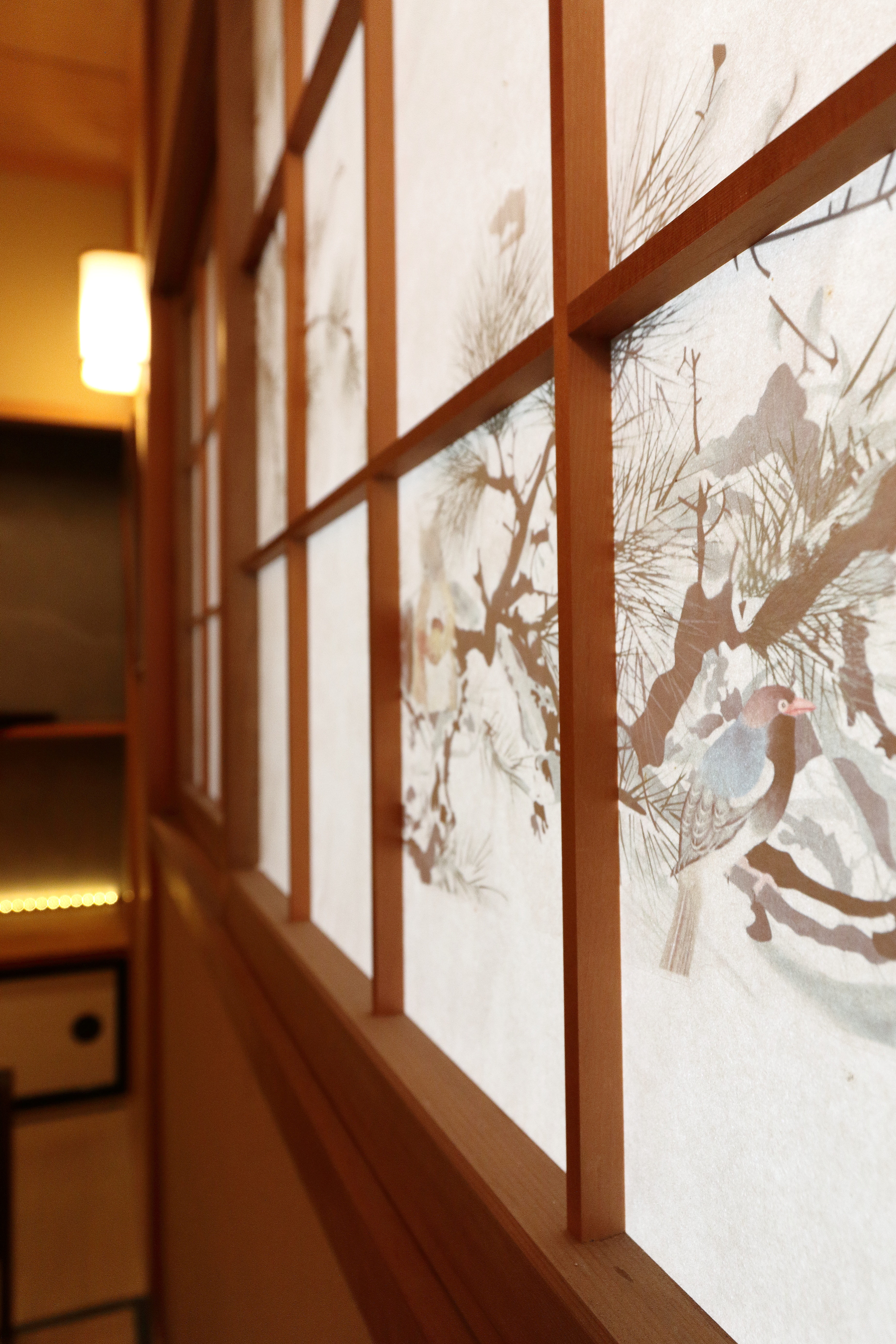 アレンジした障子