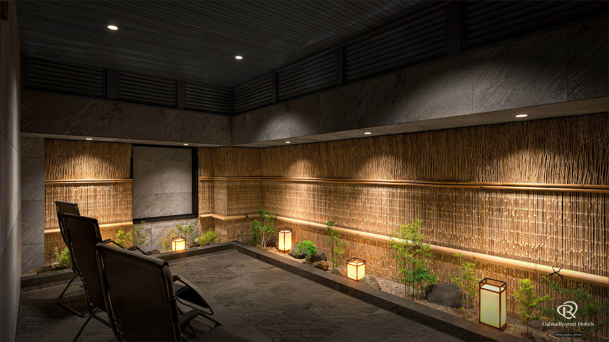 外気浴（イメージ）