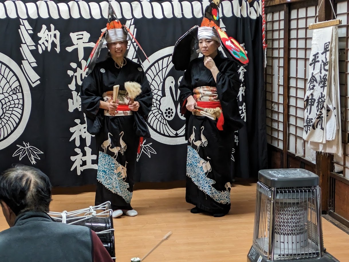 「平倉神楽」と「板澤しし踊り」に出会える遠野里山の夜　【家族、グループ3名以上】【水、土曜日限定】