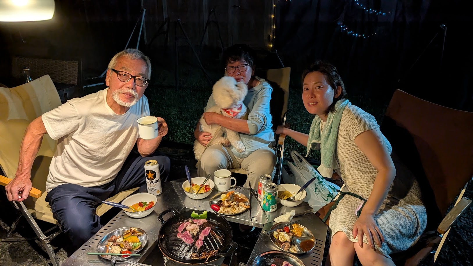 ◆一番人気！遠野名物ジンギスカン◆　ログハウスで冬期間もＯＫ　【ジンギスカンＢＢＱ料理（夕食のみ）】