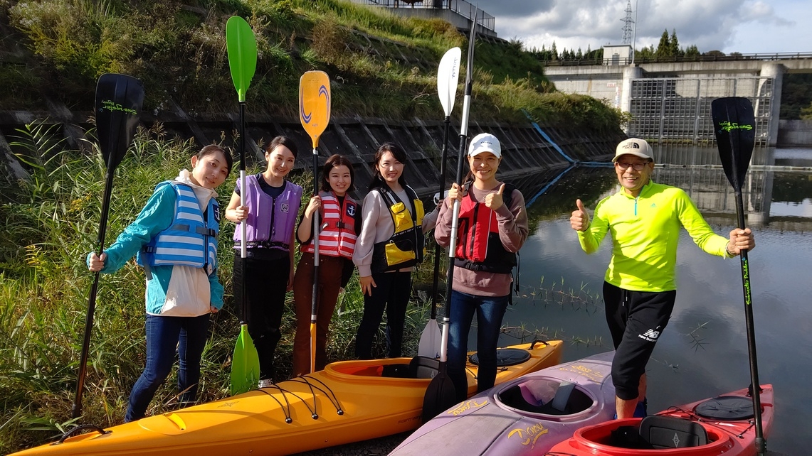 ◆人気体験◆　【BBQとカヤック＆SUP体験！遠野ダム湖独り占め(最大６名様）】