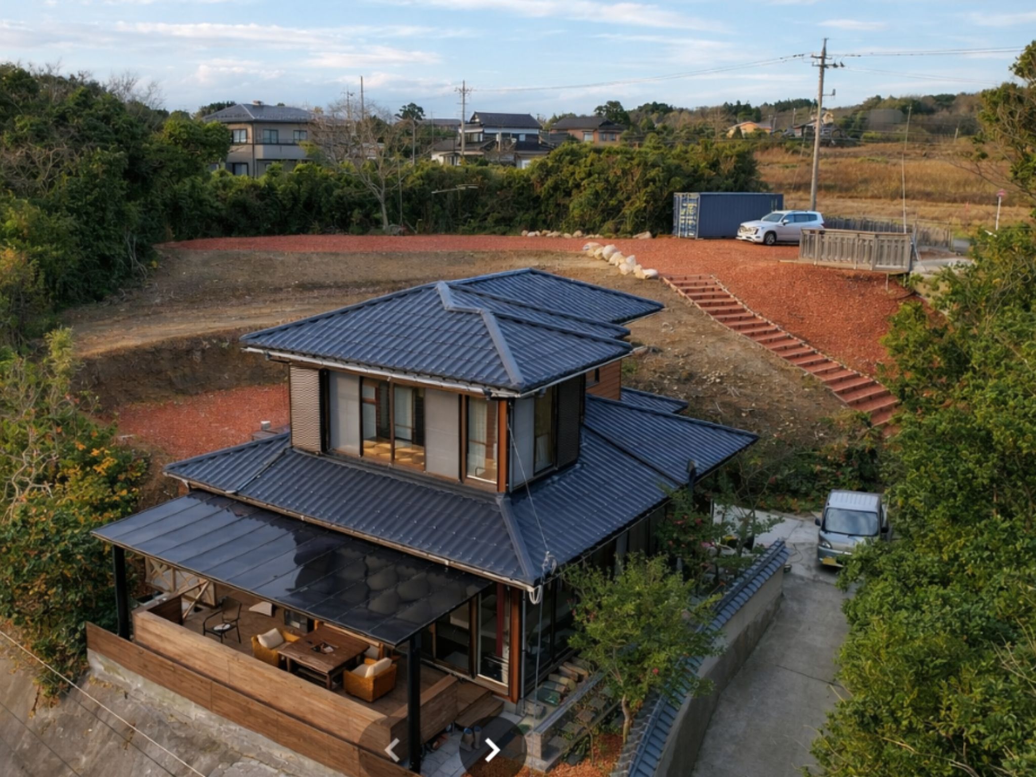 海が見えるロケーション