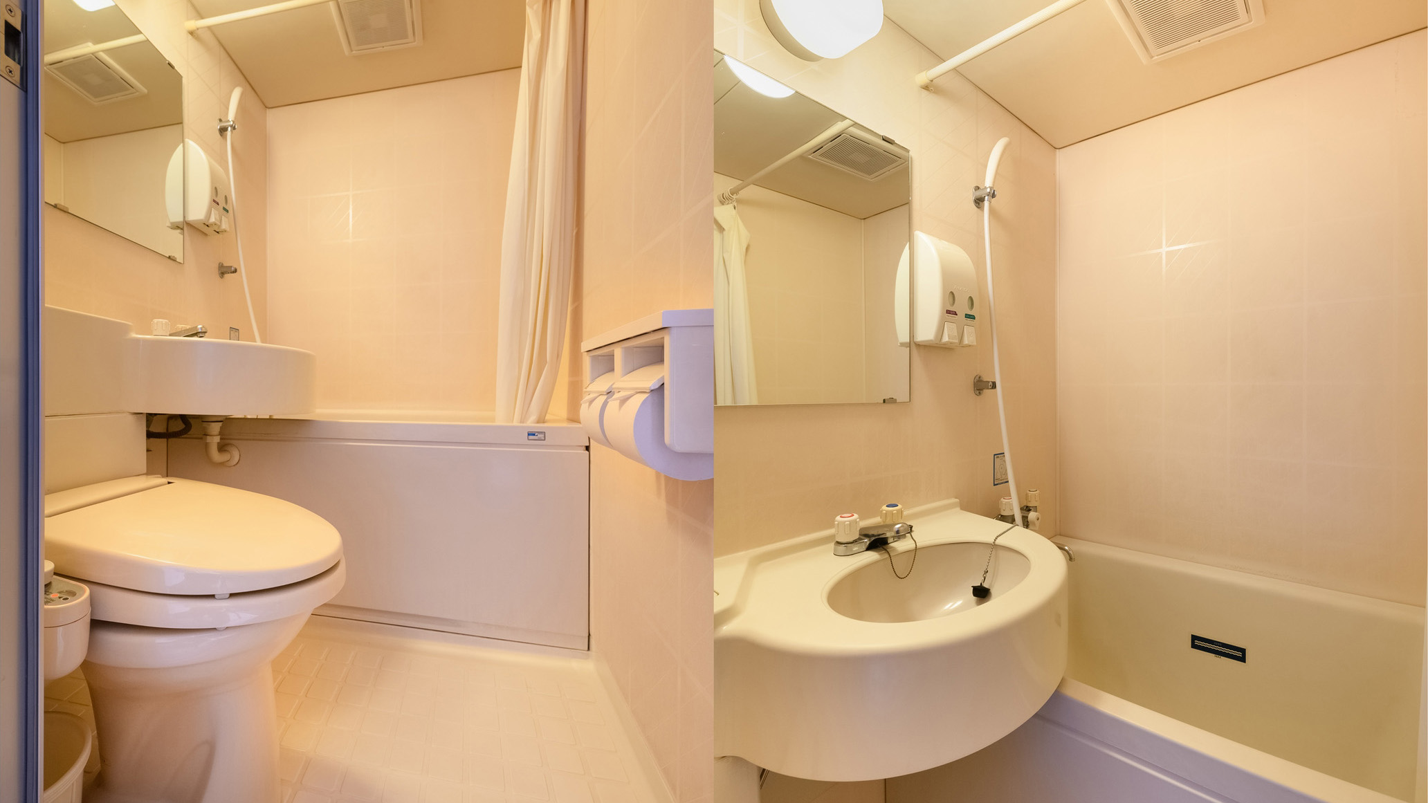 ツインルーム　ユニットバス