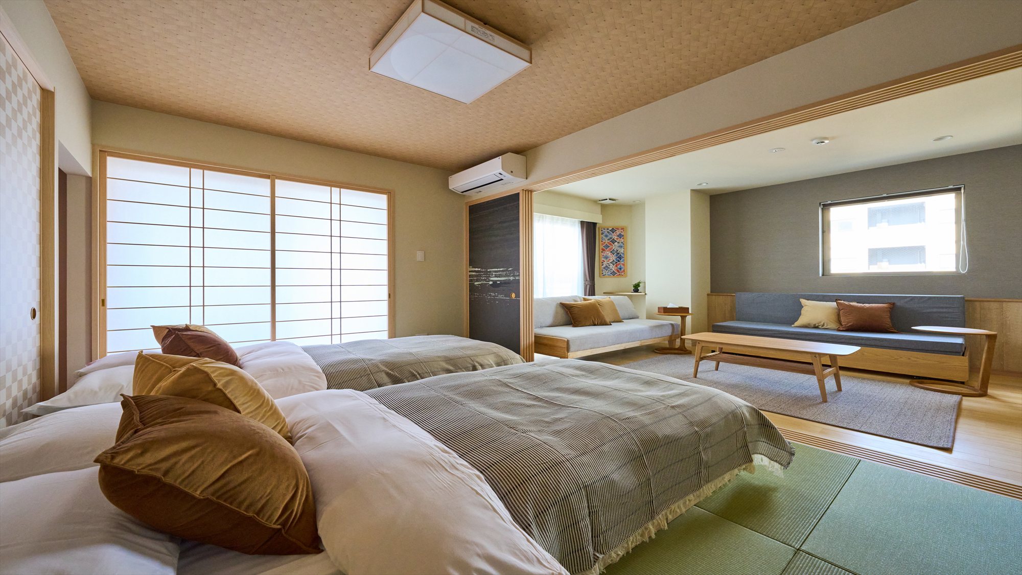 1ベッドルームアパートメント（客室一例）