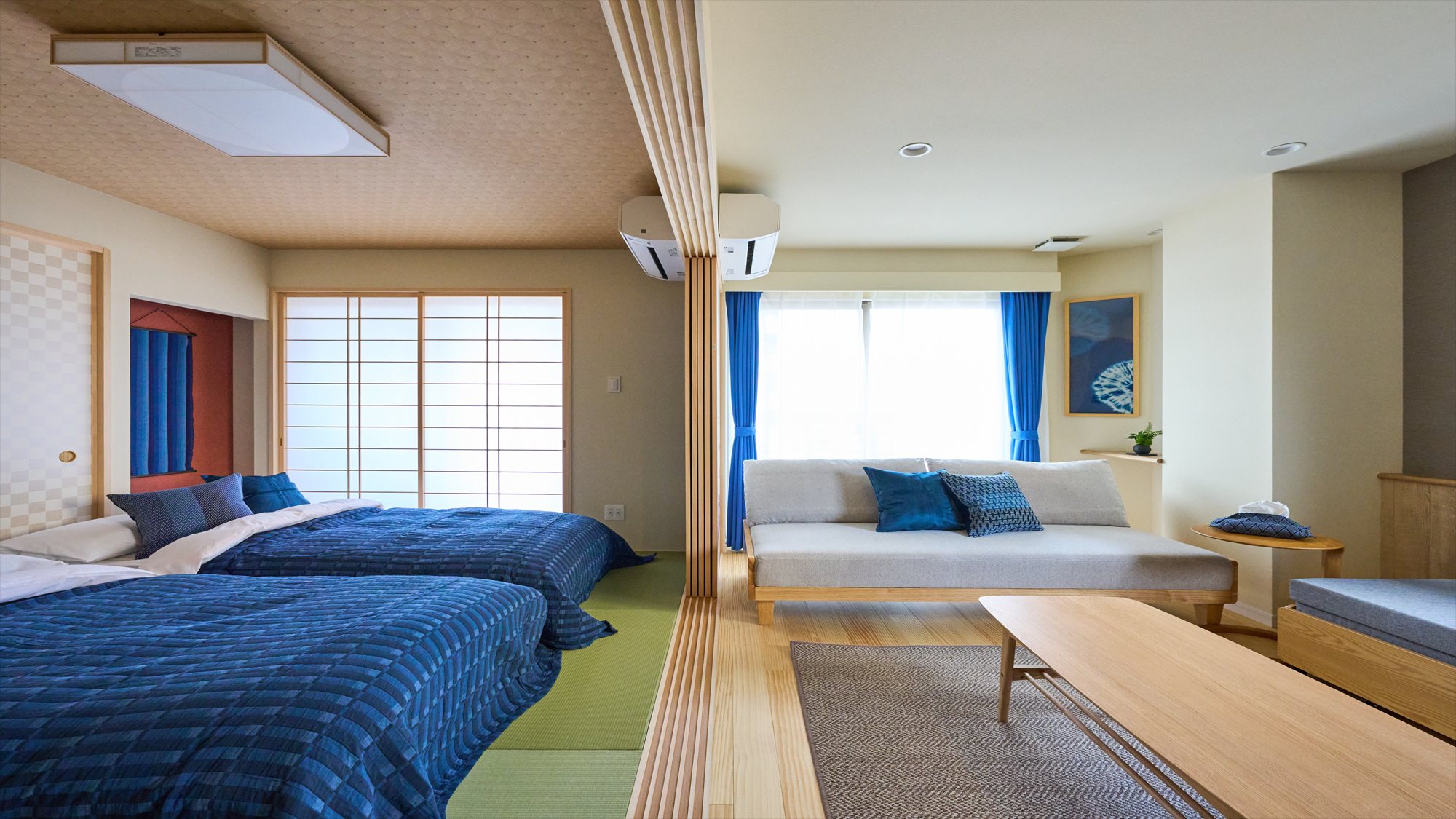 1ベッドルームアパートメント（客室一例）