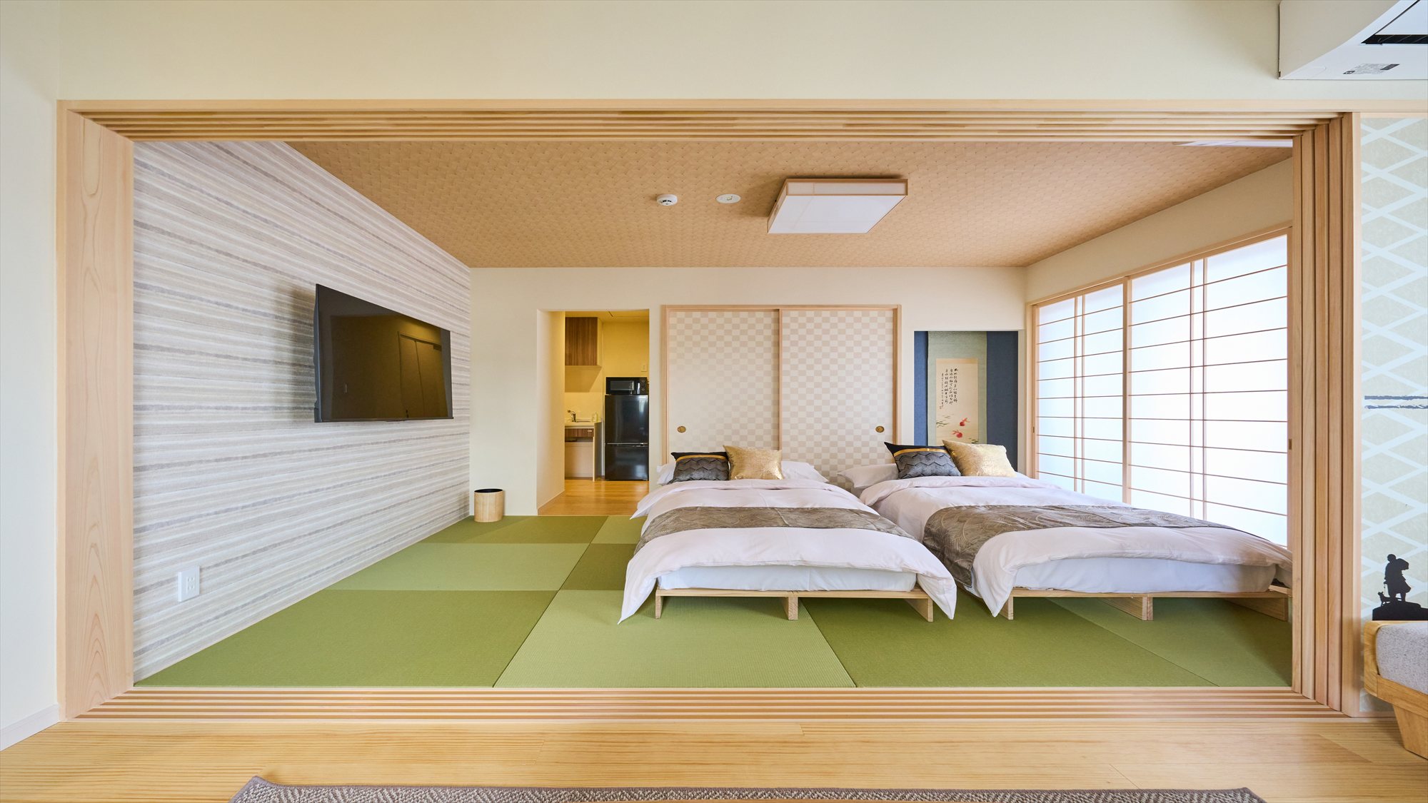 1ベッドルームアパートメント（客室一例）