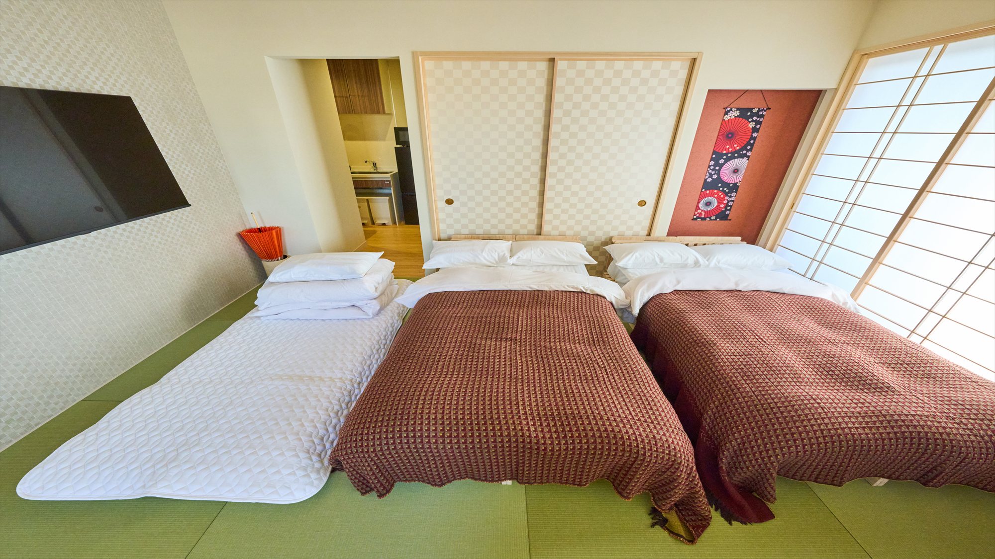 1ベッドルームアパートメント