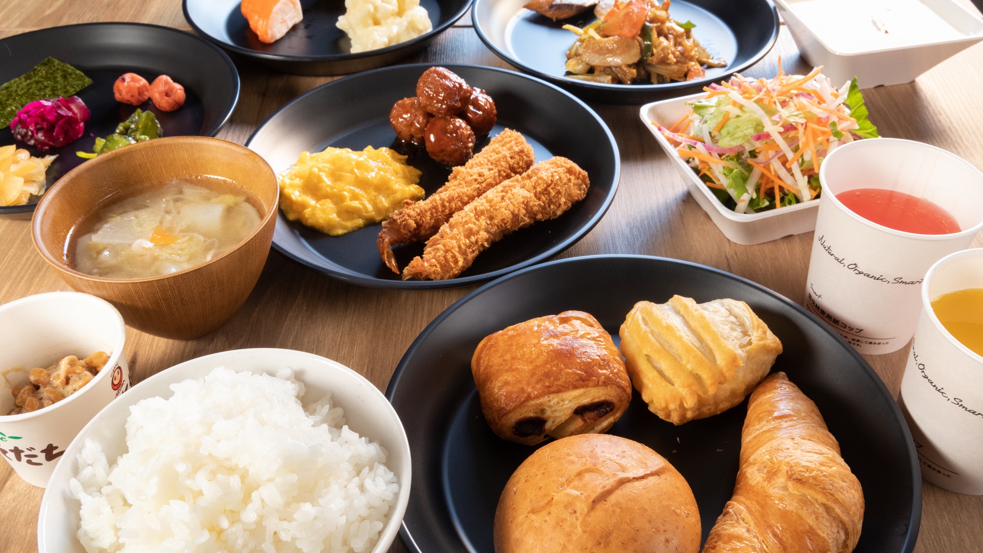 和食派も洋食派もどちらもご堪能いただけます